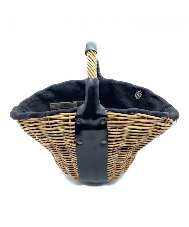 eb･a･gos エバゴス かごバッグ レディース 【古着】【中古】 中古・古着通販】ebagos (エバゴス) カゴバッグ ベージュ×ブラック