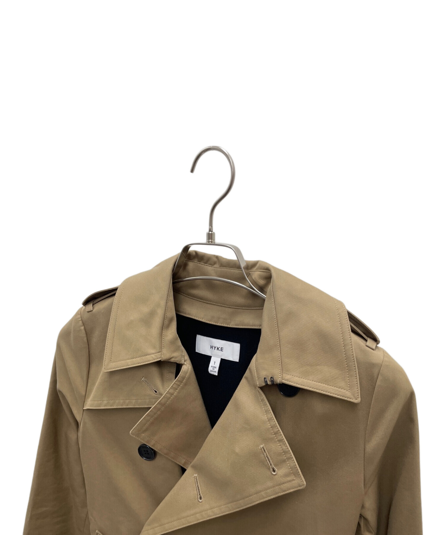 中古・古着通販】HYKE (ハイク) ライナー付トレンチコート ベージュ