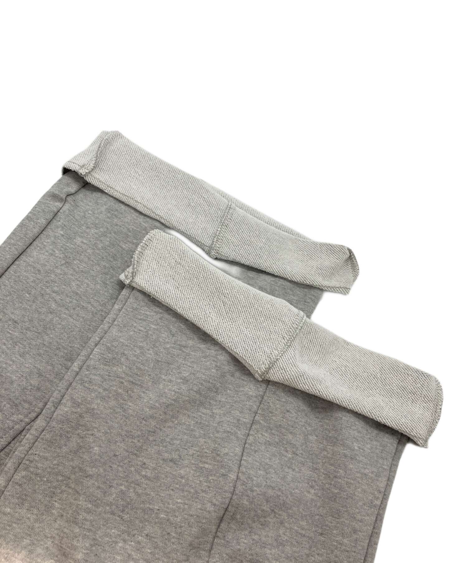 中古・古着通販】Ameri (アメリ) SWEAT EASY ROMPERS グレー サイズ:S