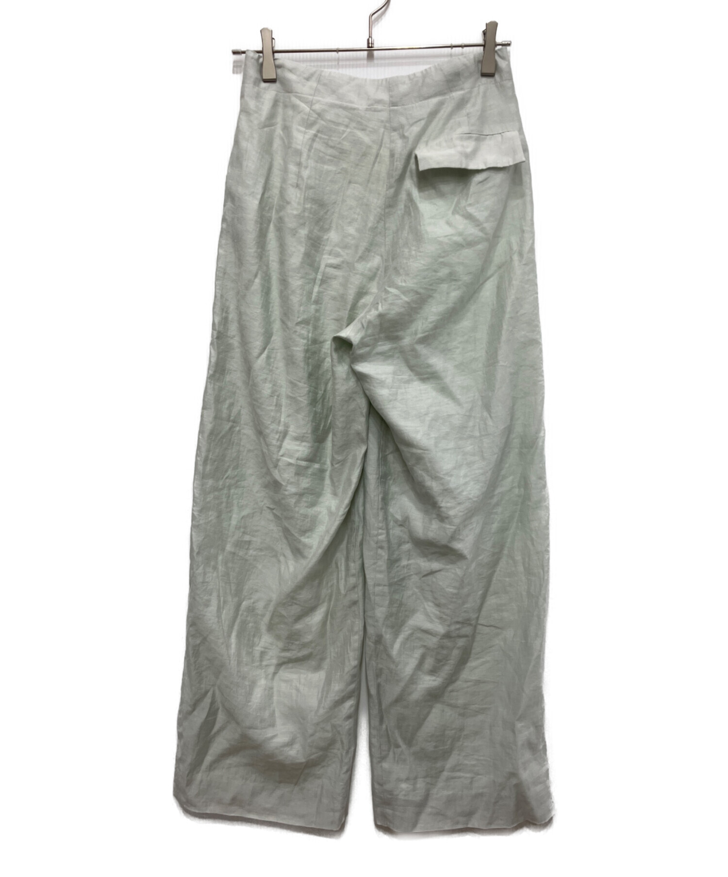 中古・古着通販】anuke (アンヌーク) Sheer Tuck Pants（シアータック