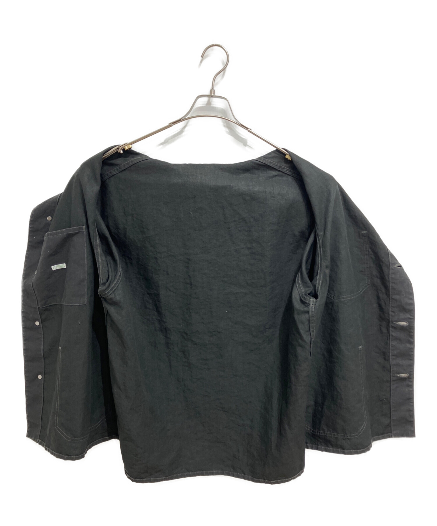 中古・古着通販】A.PRESSE (アプレッセ) Vintage Black Linen Coverall