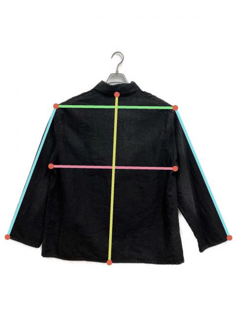 中古・古着通販】A.PRESSE (アプレッセ) Vintage Black Linen Coverall