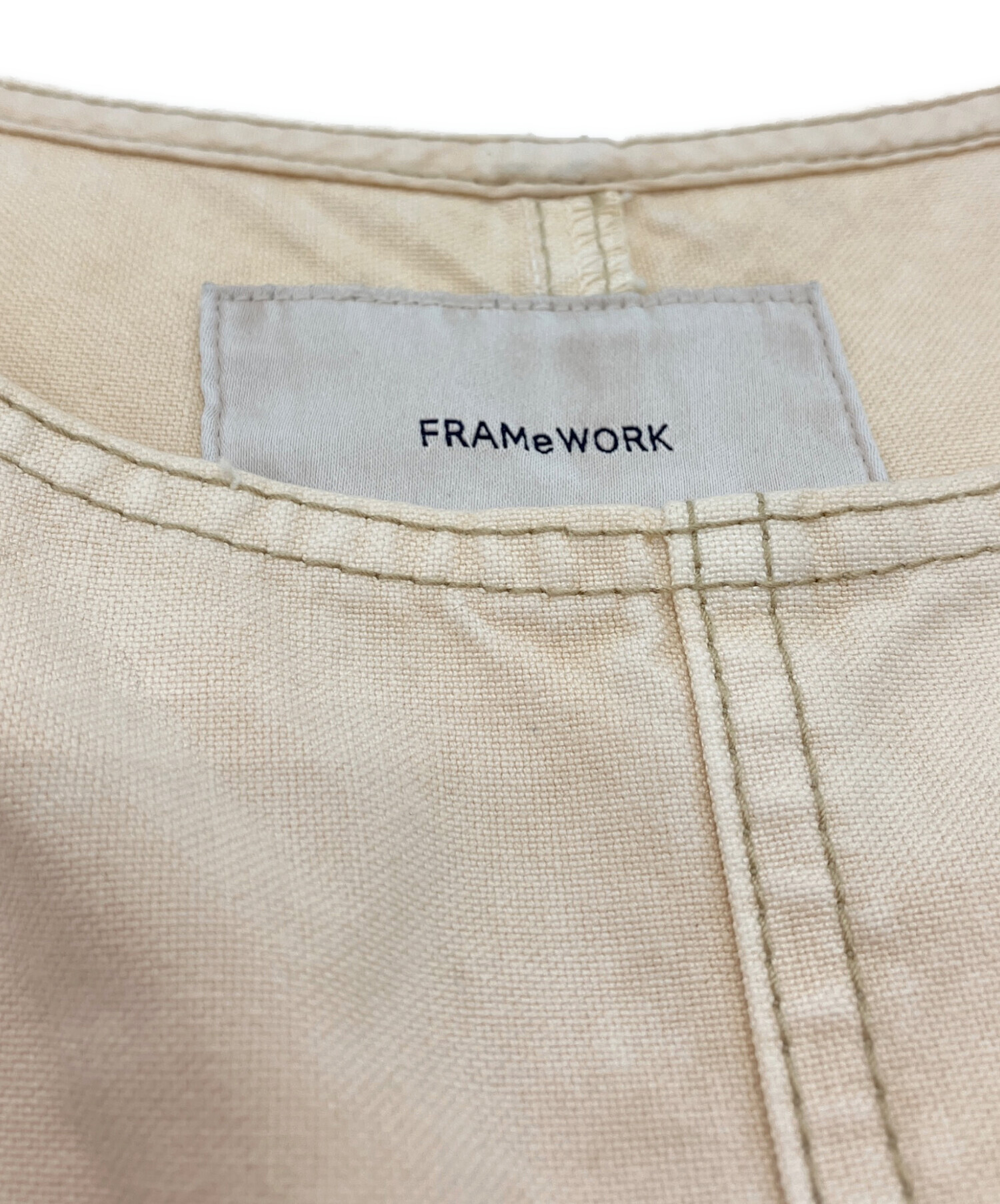 中古・古着通販】FRAMeWORK (フレームワーク) ケミカルウォッシュアメ 中古・古着通販】FRAMeWORK (フレームワーク) ケミカルウォッシュアメ