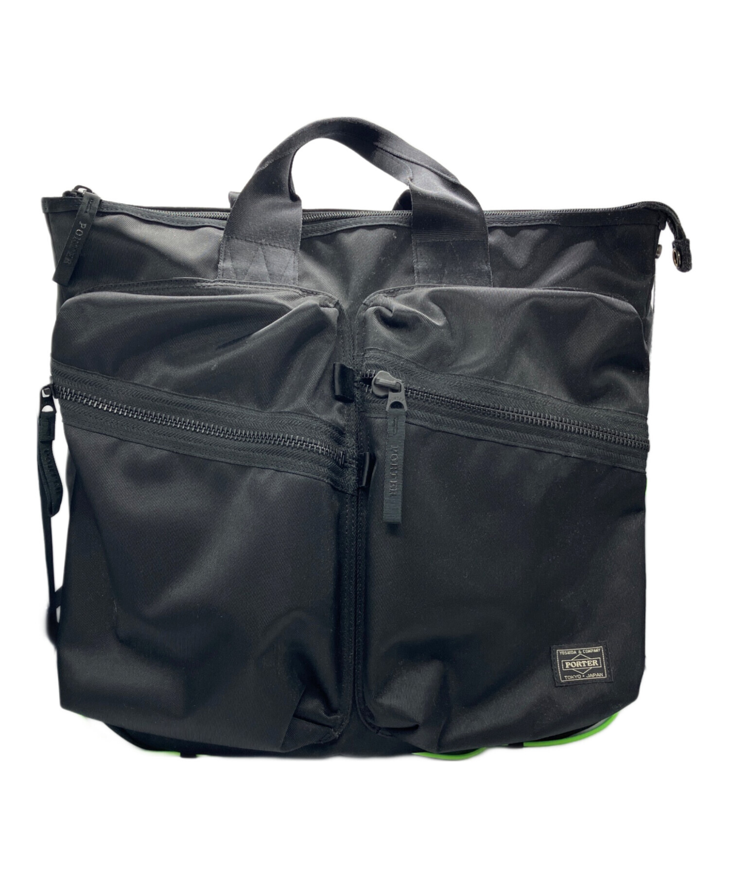 中古・古着通販】PORTER (ポーター) THINGS 2WAY HELMETBAG ブラック