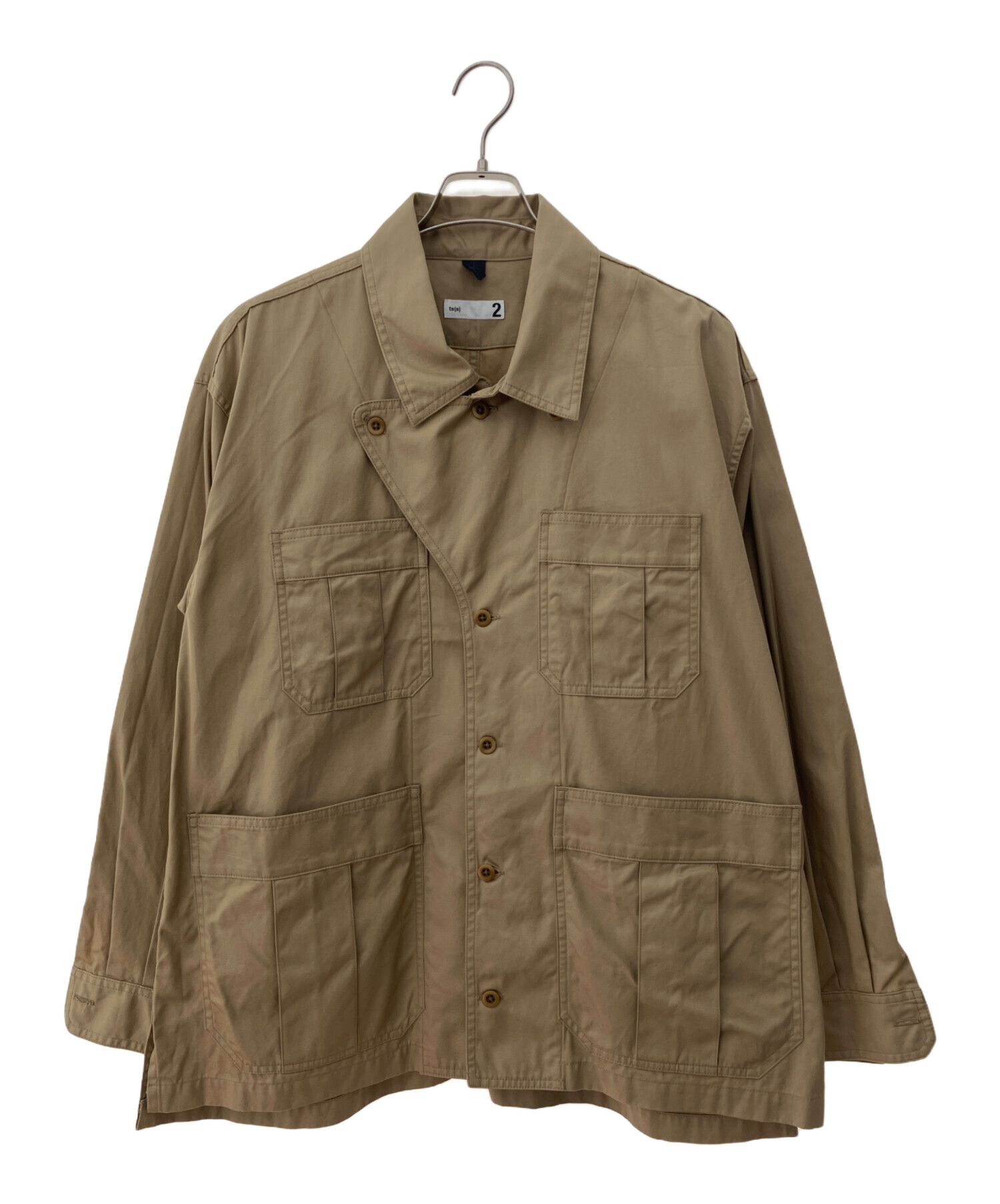 T-mat;Masaki-Paris カジュアルシャツ S ベージュ 【古着】【中古】【送料無料】 tシャツ（T-mat Masaki-Paris）のおすすめ人気商品一覧 通販 - Yahoo