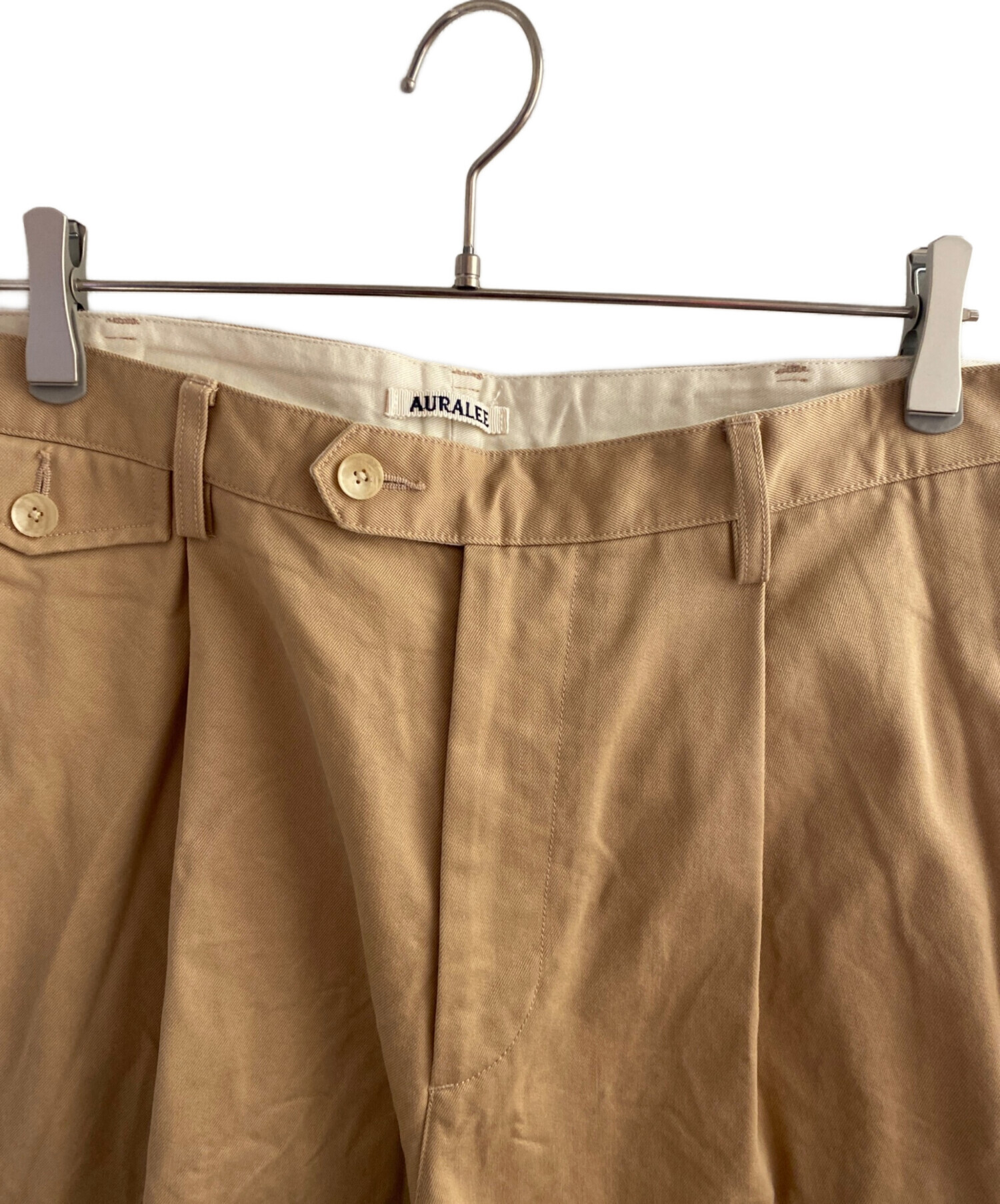 中古・古着通販】AURALEE (オーラリー) WASHED FINX CHINO ONE-TUCK