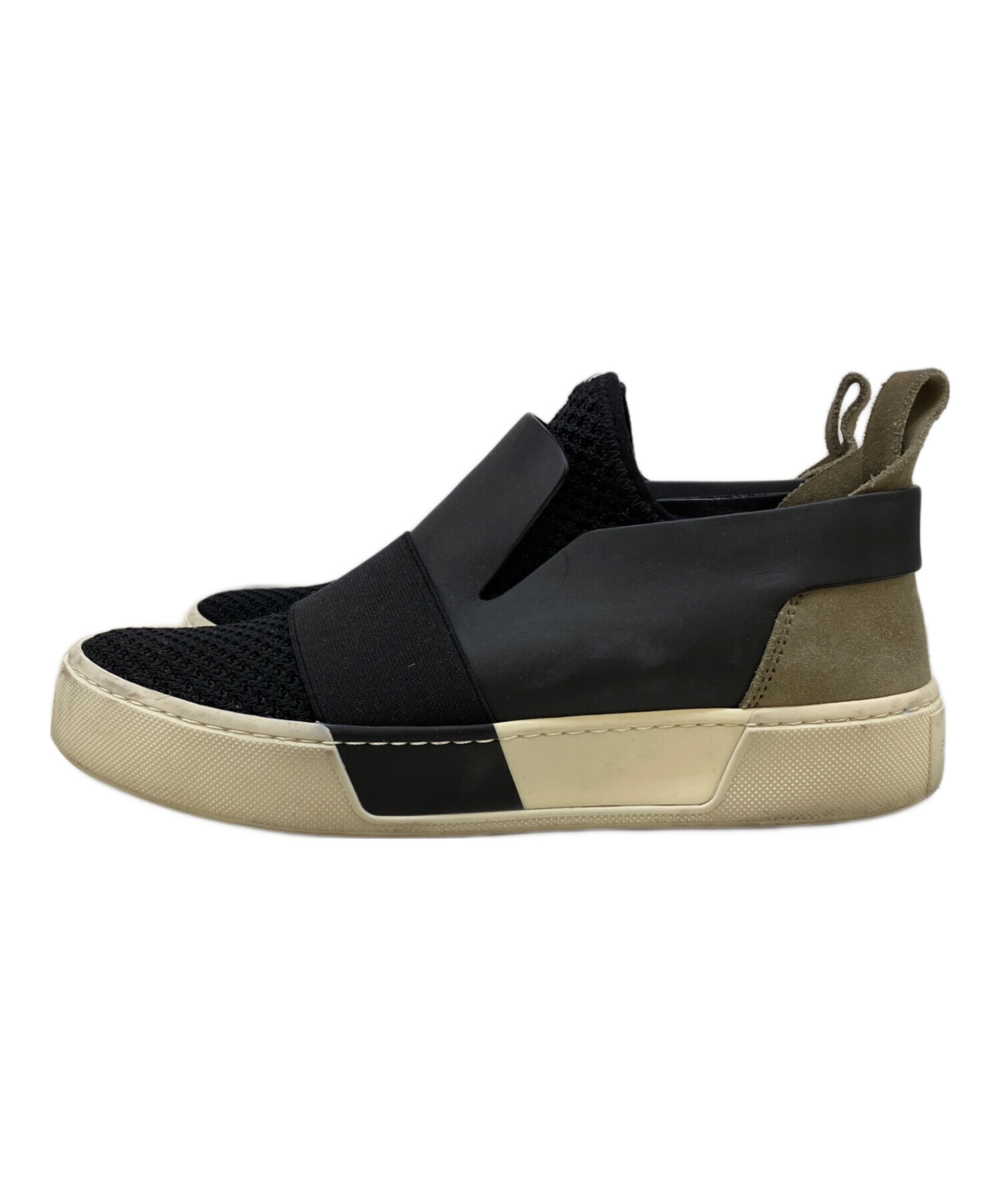 中古・古着通販】BALENCIAGA (バレンシアガ) スリッポン ブラック 