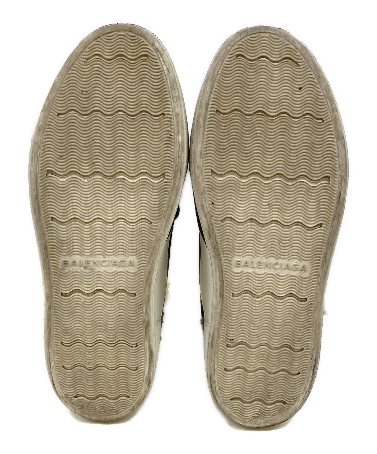中古・古着通販】BALENCIAGA (バレンシアガ) スリッポン ブラック