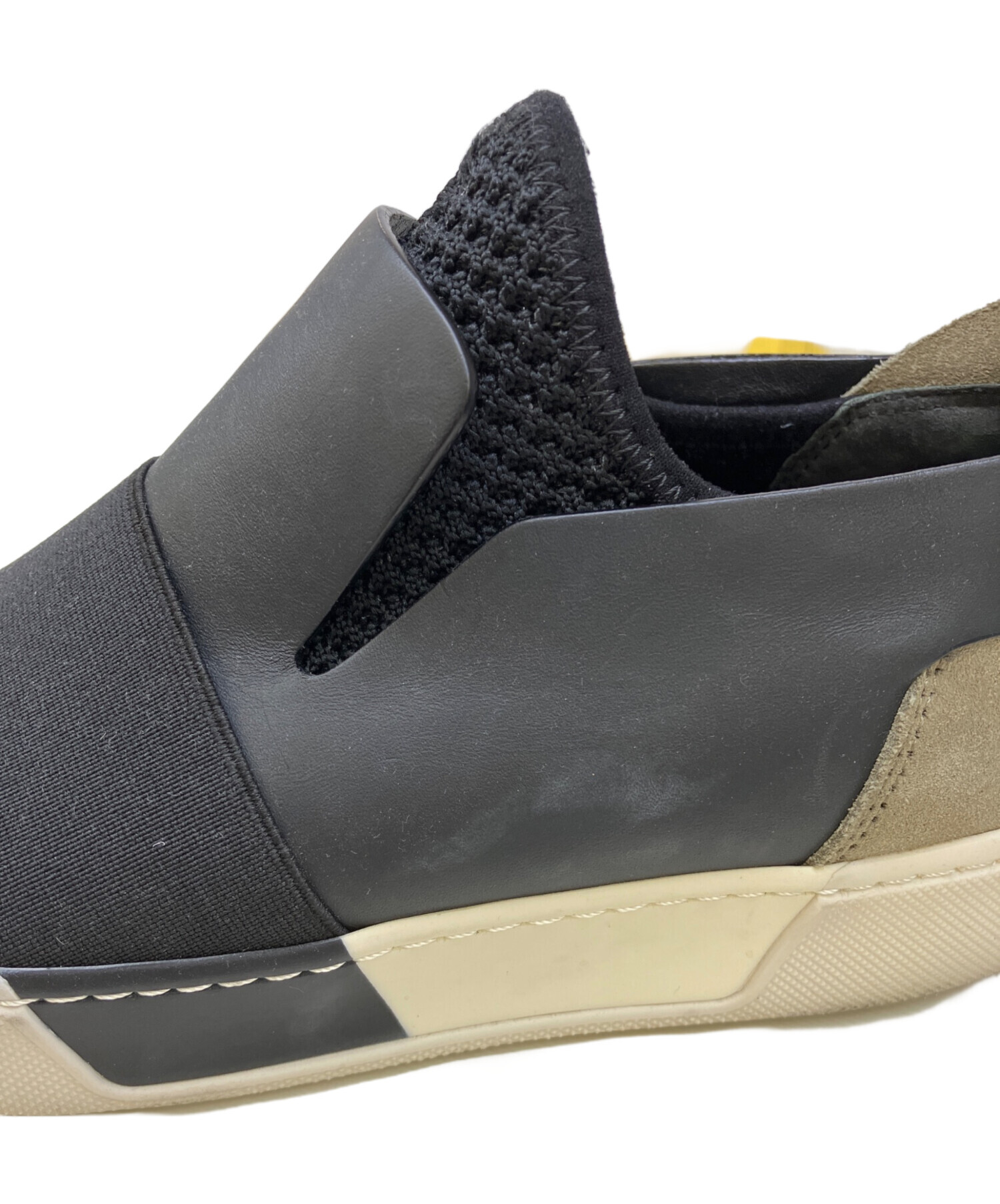 中古・古着通販】BALENCIAGA (バレンシアガ) スリッポン ブラック 