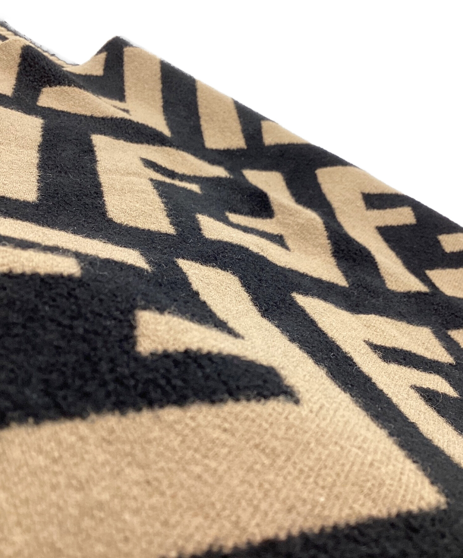 中古・古着通販】FENDI (フェンディ) ズッカ柄マフラー ブラウン