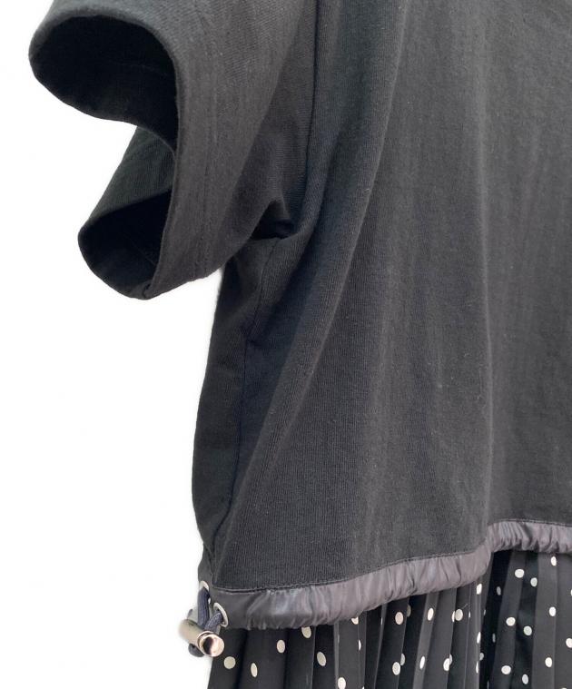 中古・古着通販】sacai (サカイ) Polka Dot Cotton Jersey x Satin
