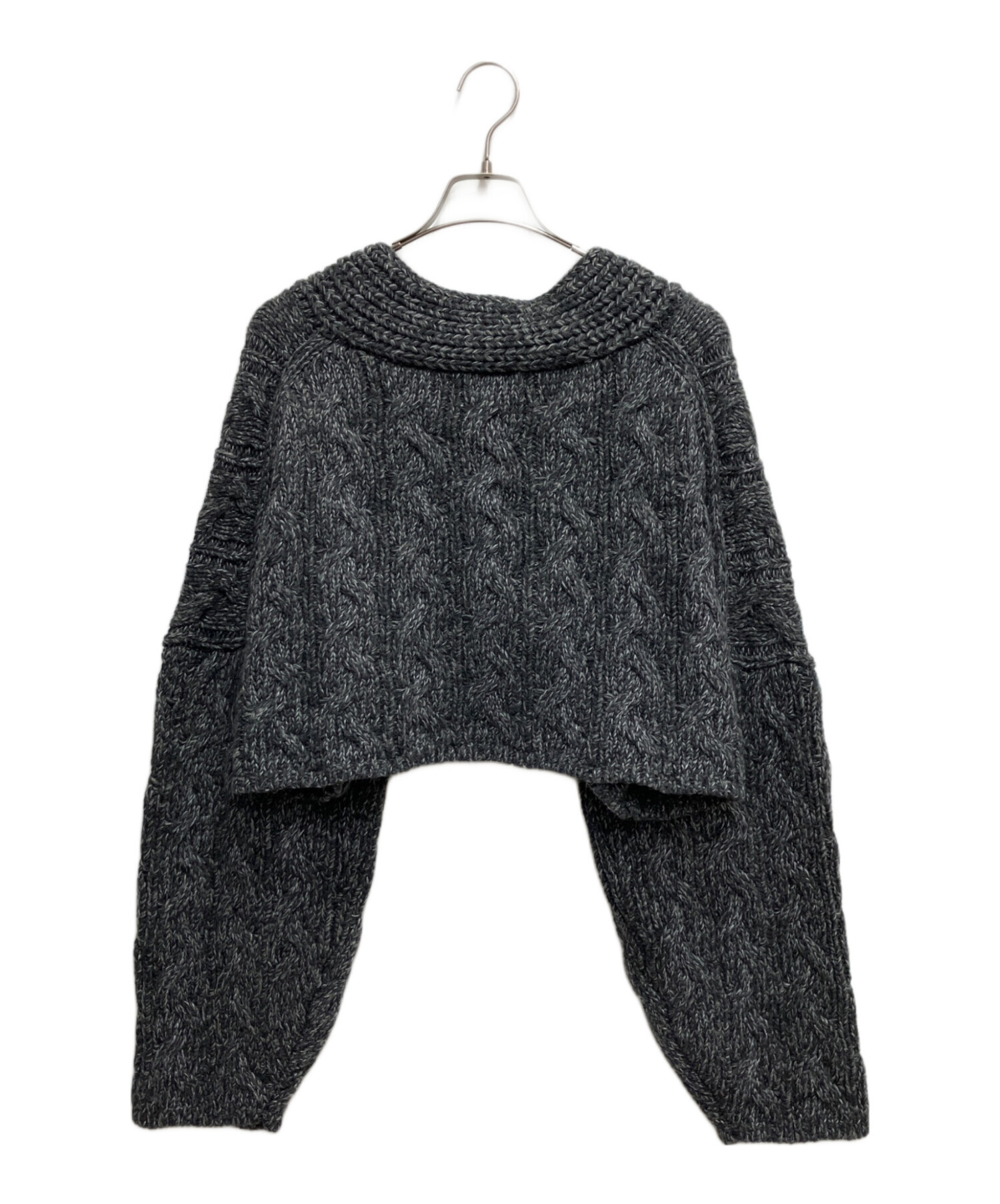 ゆー様 etre tokyo エトレ ボリュームスリーブ ニットカーディガン