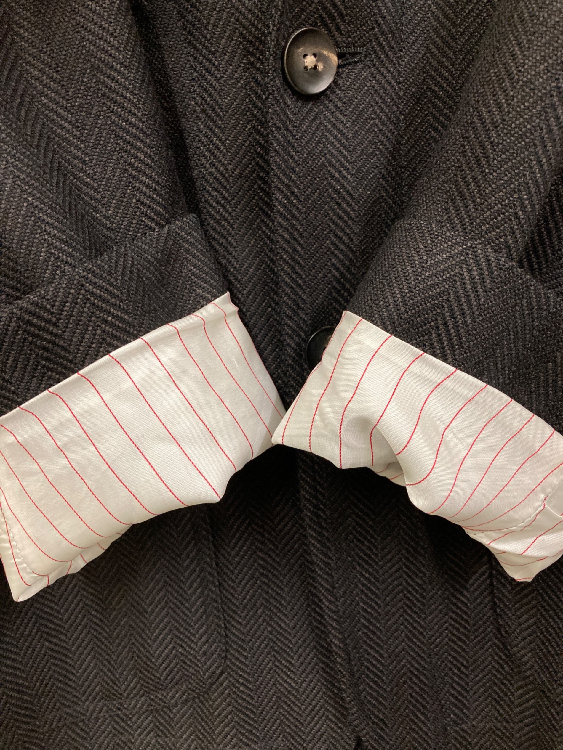 中古・古着通販】THE GIGI (ザ・ジジ) ヘリンボーンセットアップスーツ