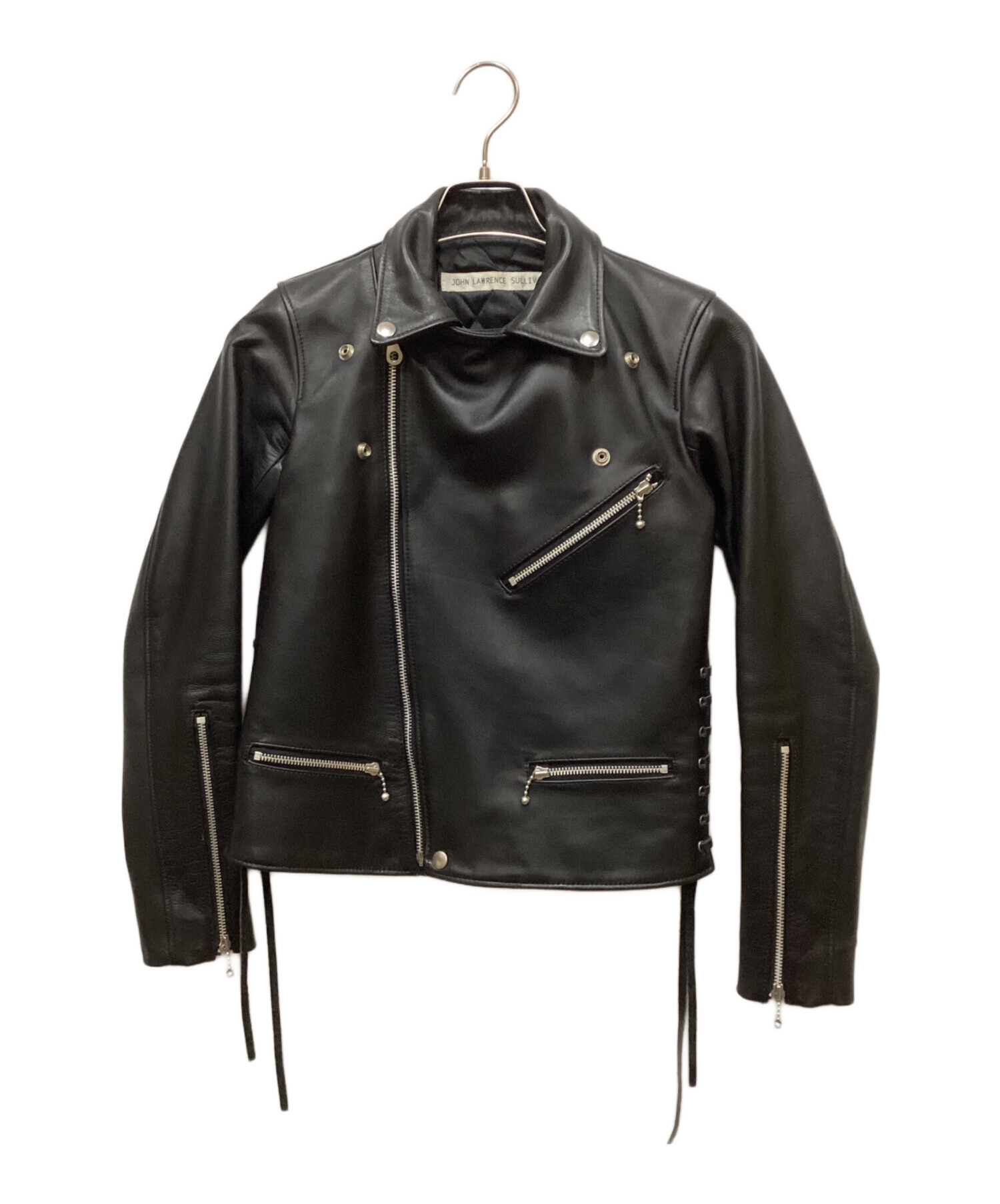 JOHN LAWRENCE SULLIVAN レザー　ダブルライダースジャケット 中古・古着通販】JOHN LAWRENCE SULLIVAN (ジョン ローレンス サリバン