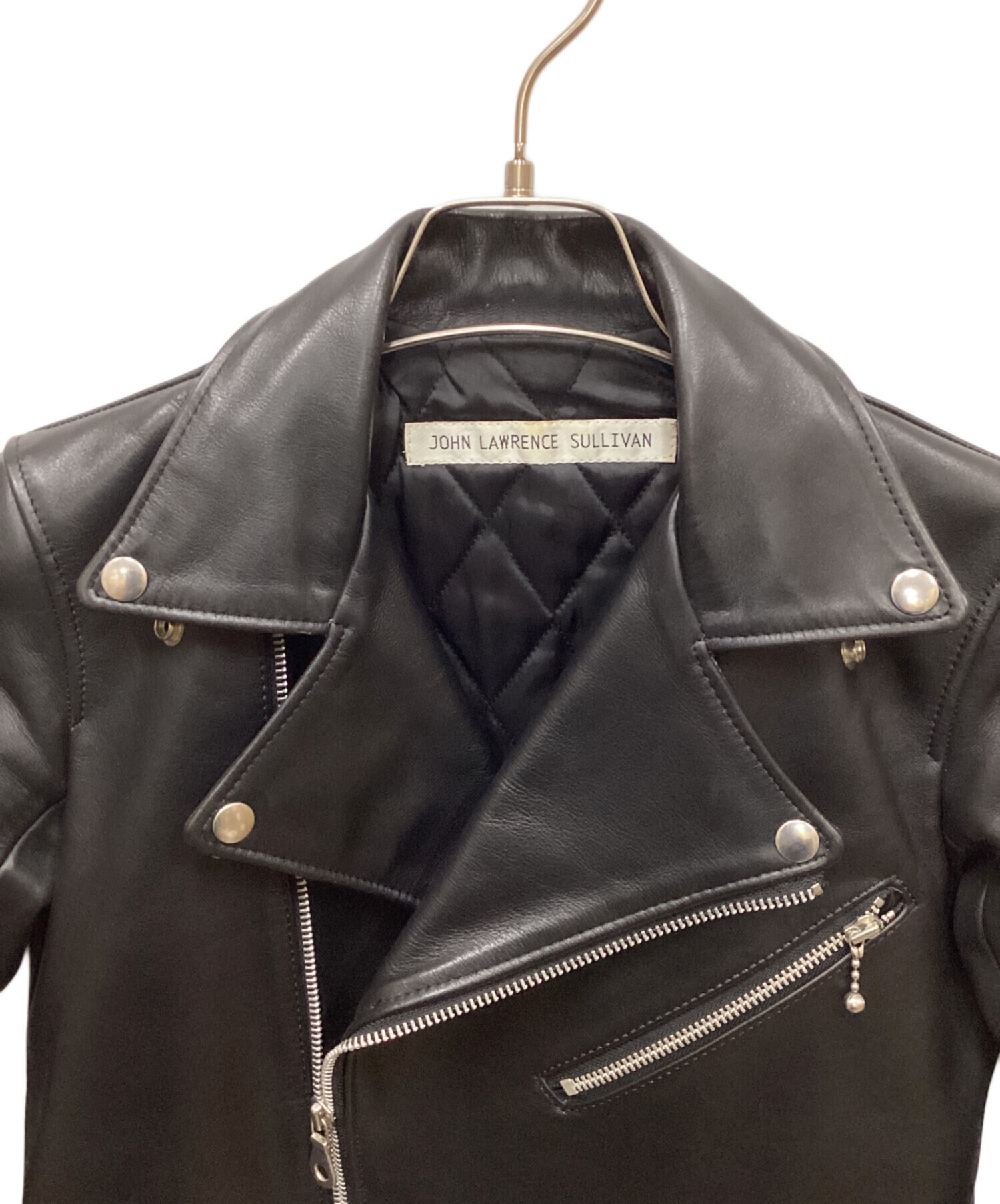 JOHN LAWRENCE SULLIVAN レザー　ダブルライダースジャケット 中古・古着通販】JOHN LAWRENCE SULLIVAN (ジョン ローレンス サリバン