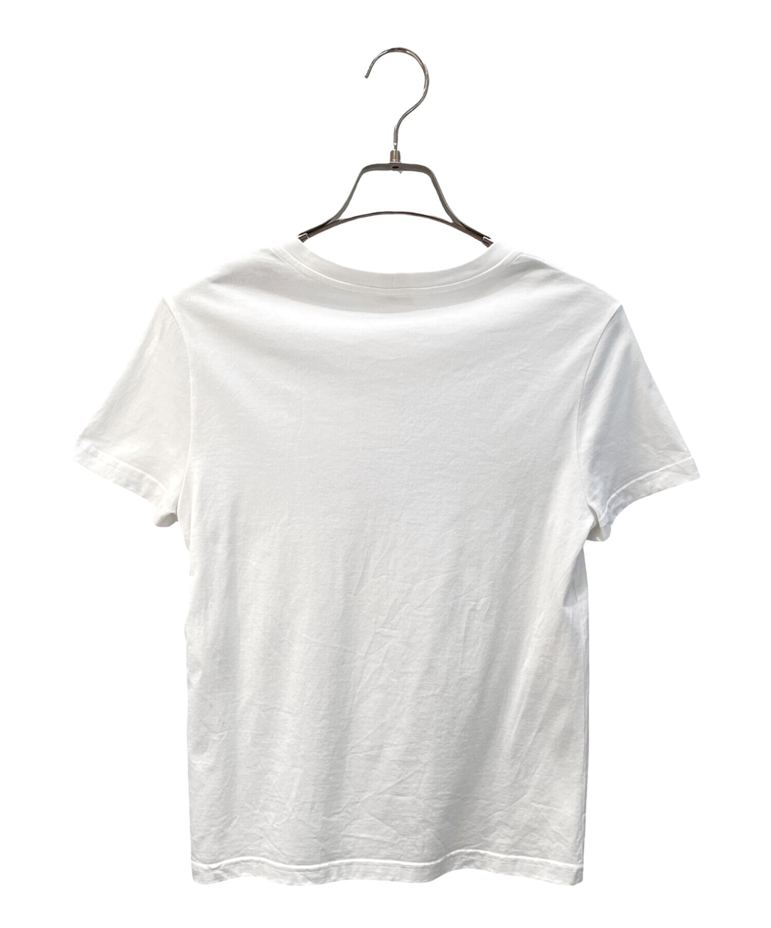 中古・古着通販】CELINE (セリーヌ) ロゴプリントTシャツ ホワイト