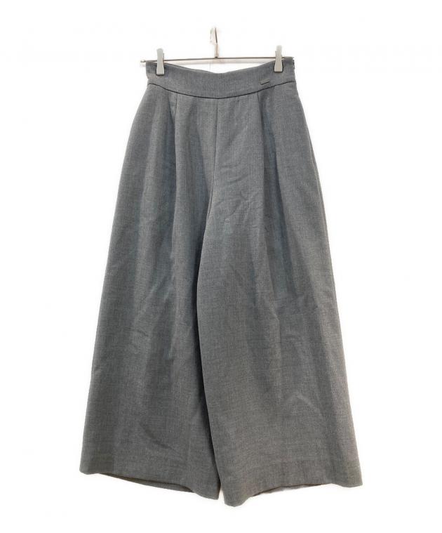 中古・古着通販】FOXEY (フォクシー) ワイドパンツ グレー サイズ:40