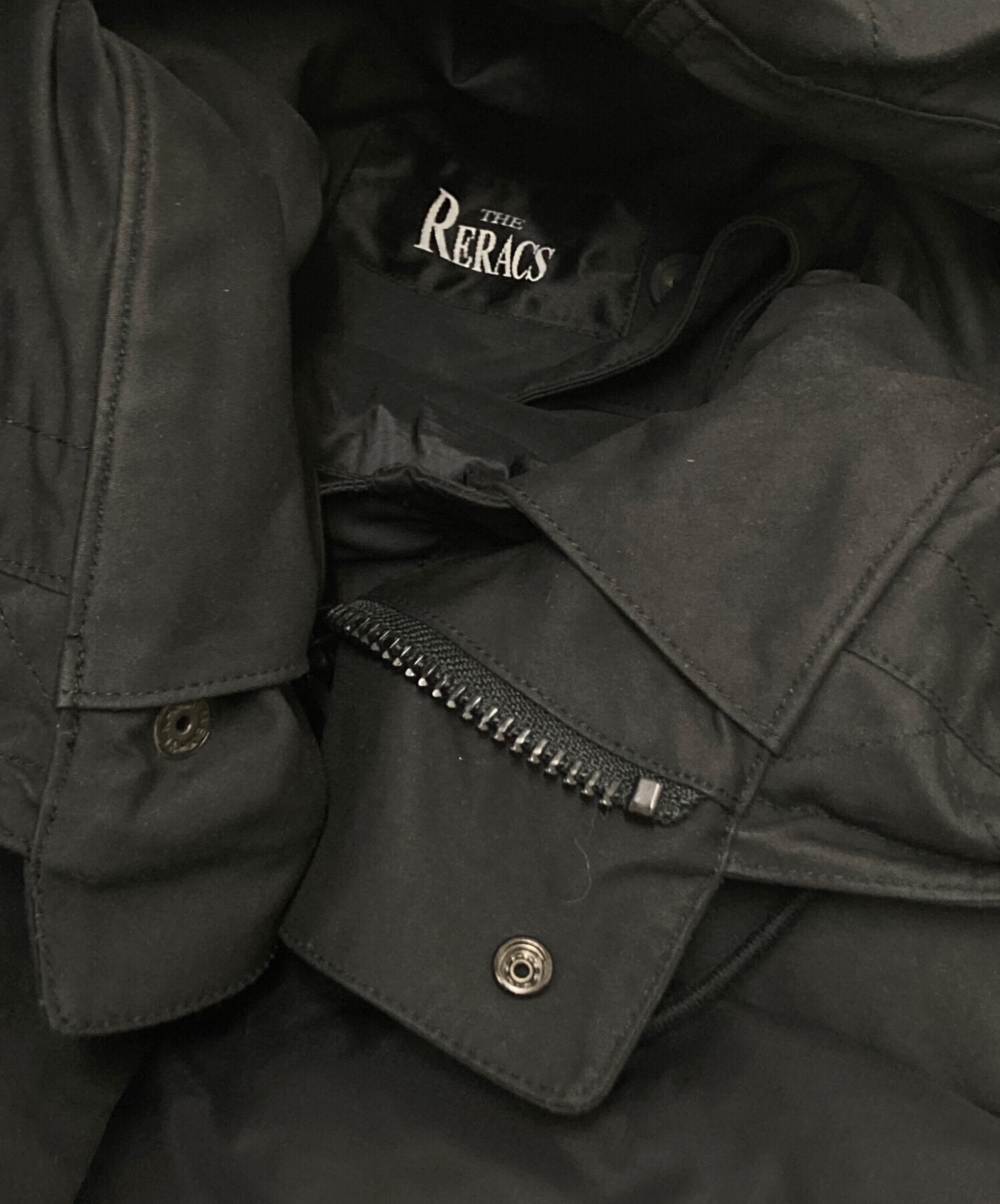 中古・古着通販】THE RERACS (ザ リラクス) ダウンジャケット ブラック