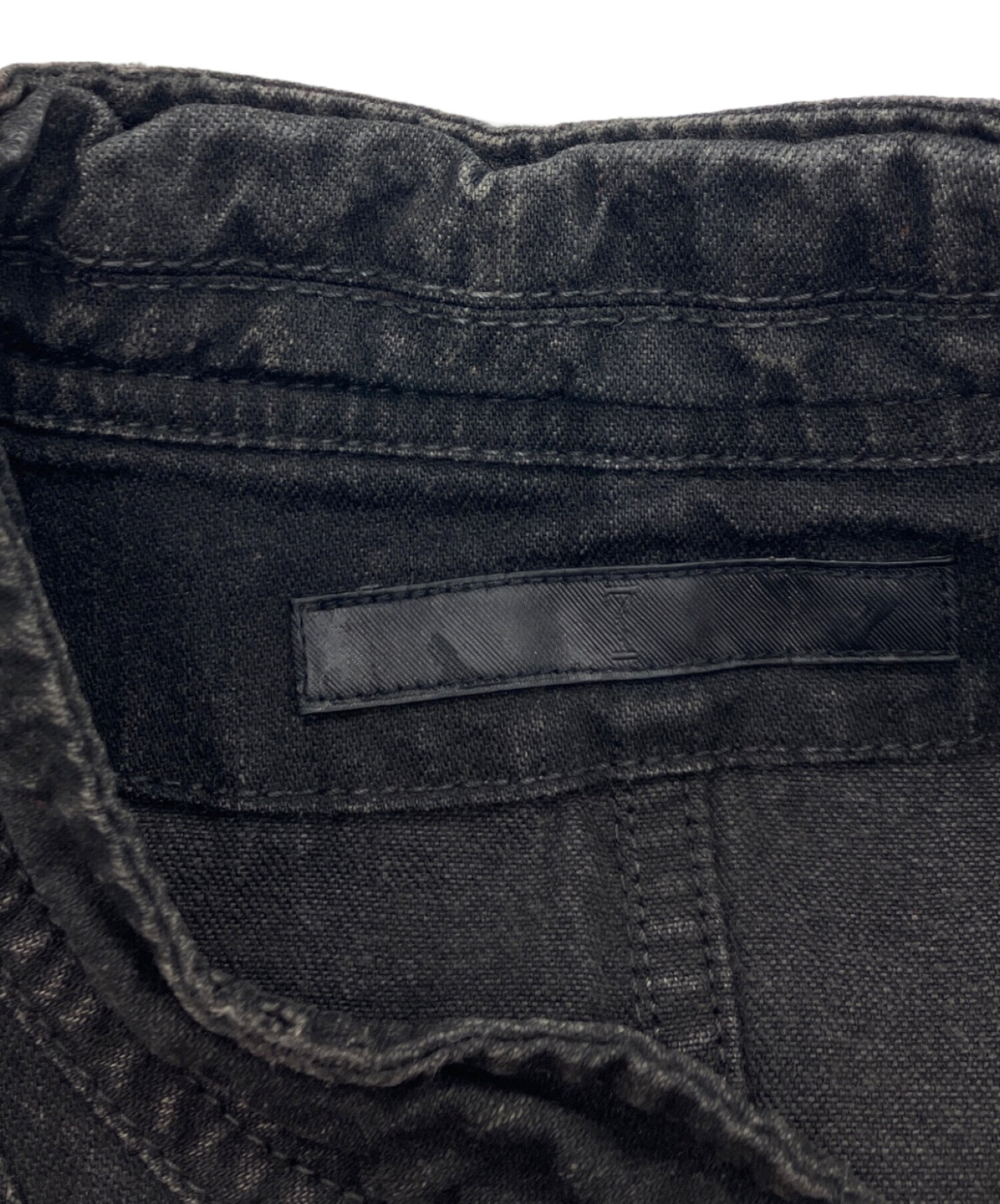 中古・古着通販】JULIUS (ユリウス) デニムジャケット ブラック サイズ