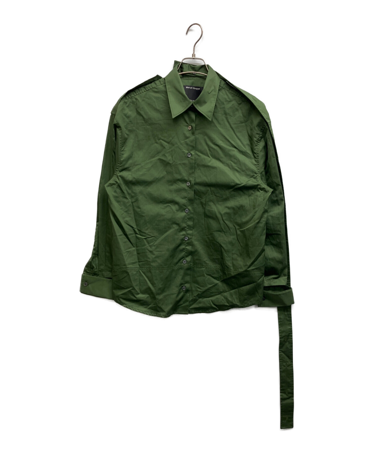 中古・古着通販】Meryll Rogge (メリルロッゲ) DECONSTRUCTED SHIRT