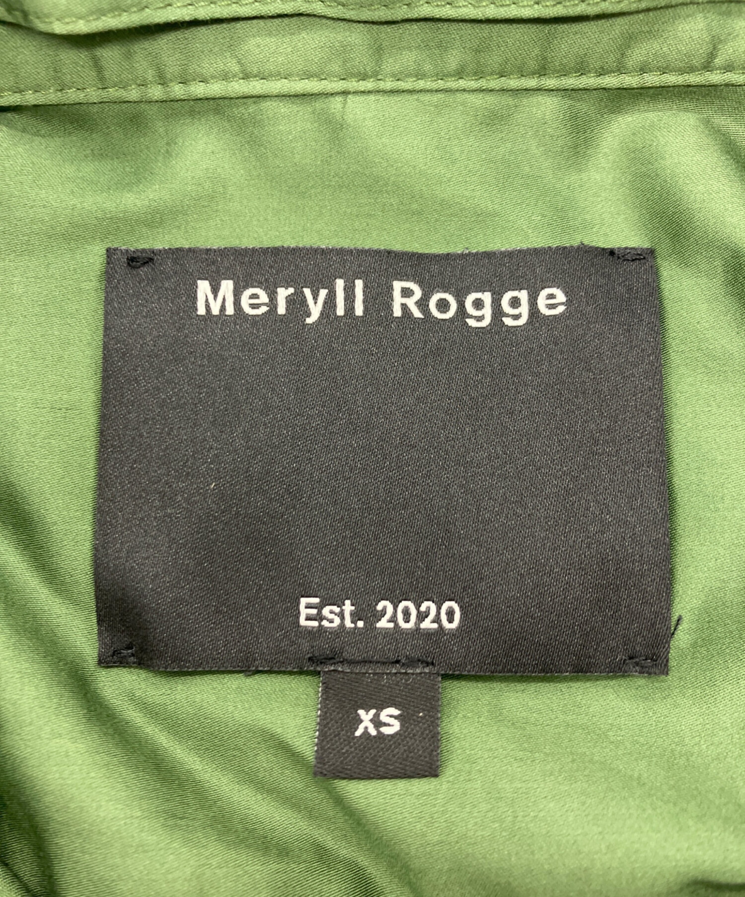 【新品未使用)Meryll Rogge メリルロッゲ 中古・古着通販】Meryll Rogge (メリルロッゲ) DECONSTRUCTED SHIRT