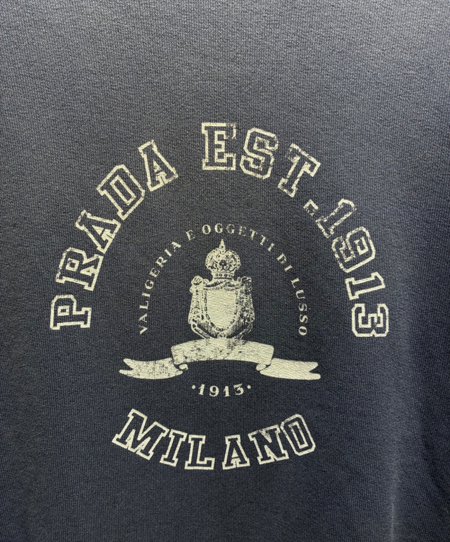 中古・古着通販】PRADA (プラダ) コットンフリース スウェットシャツ