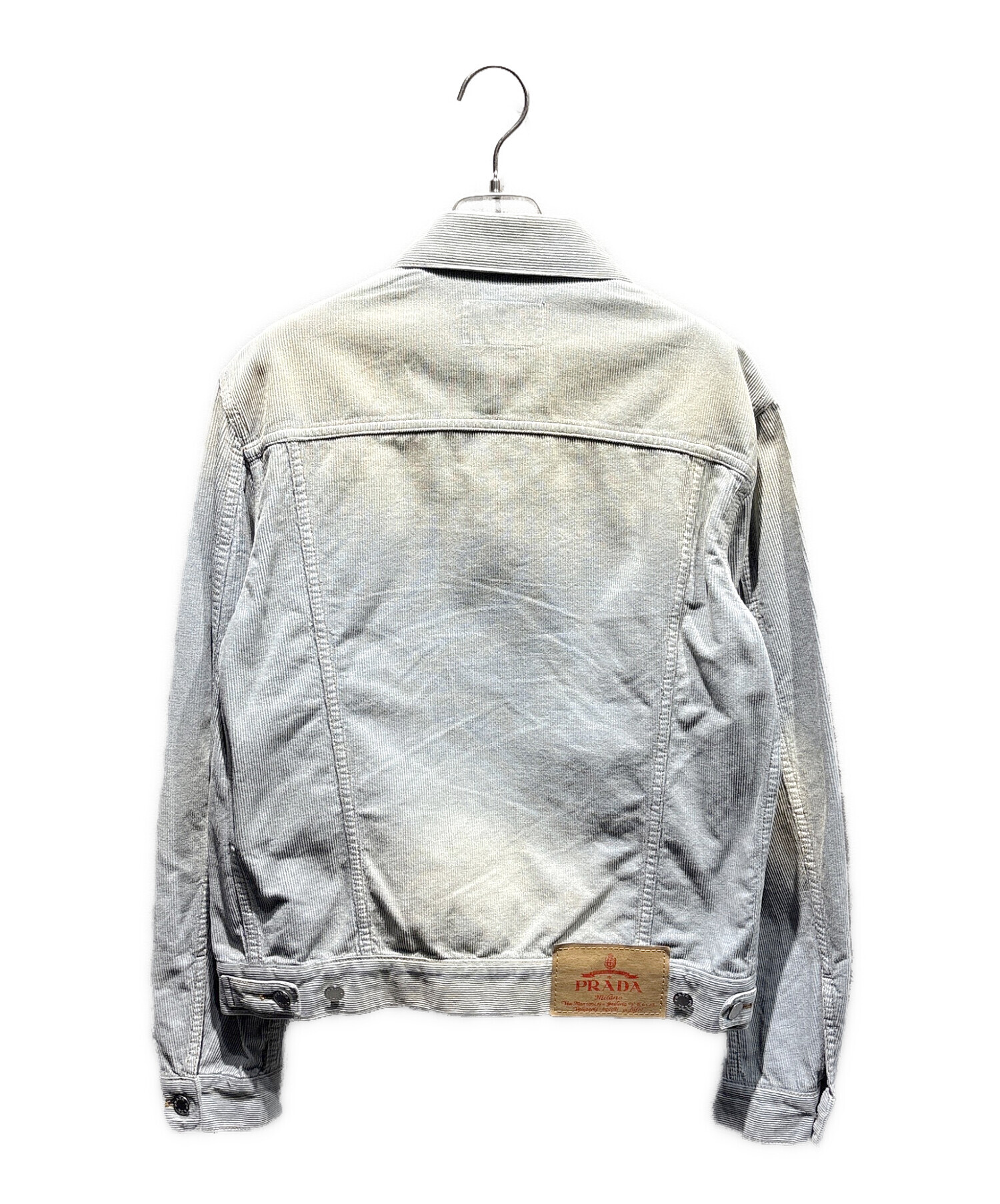 中古・古着通販】PRADA (プラダ) コーデュロイブルゾンジャケット