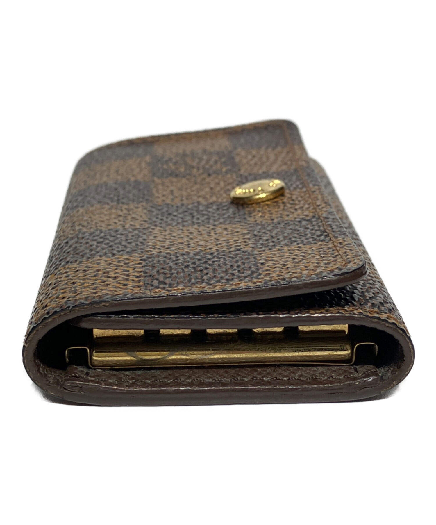 【新品未使用品】LOUIS VUITTON レザーキーケース 中古・古着通販】LOUIS VUITTON (ルイ ヴィトン) キーケース ブラウン
