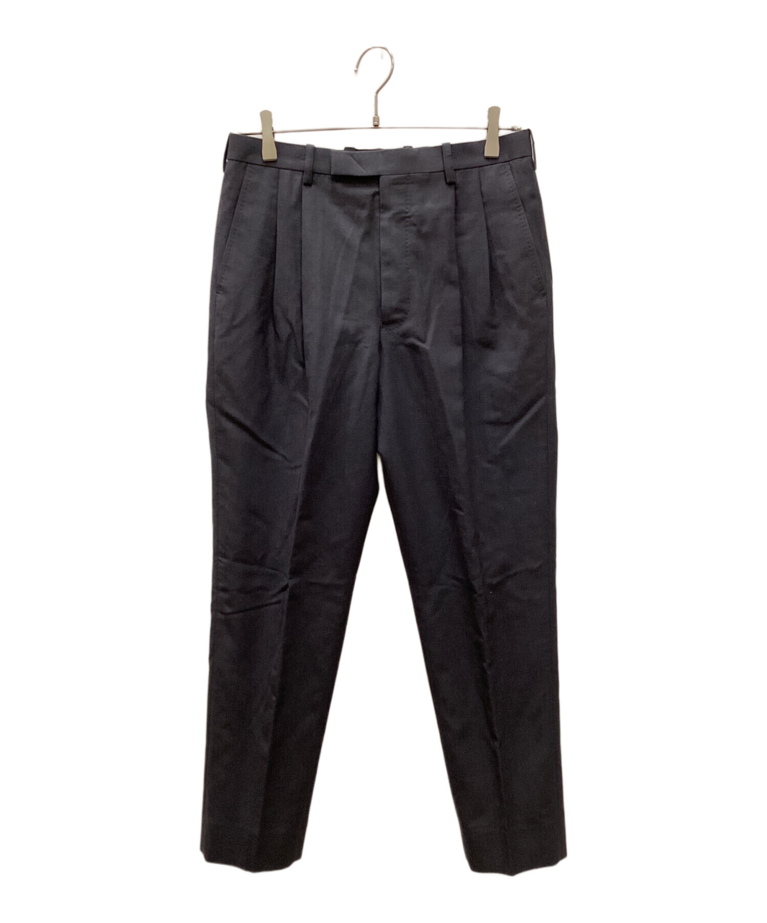 A18623 美品 ラッドミュージシャン ウールギャバジン2タックスラックス