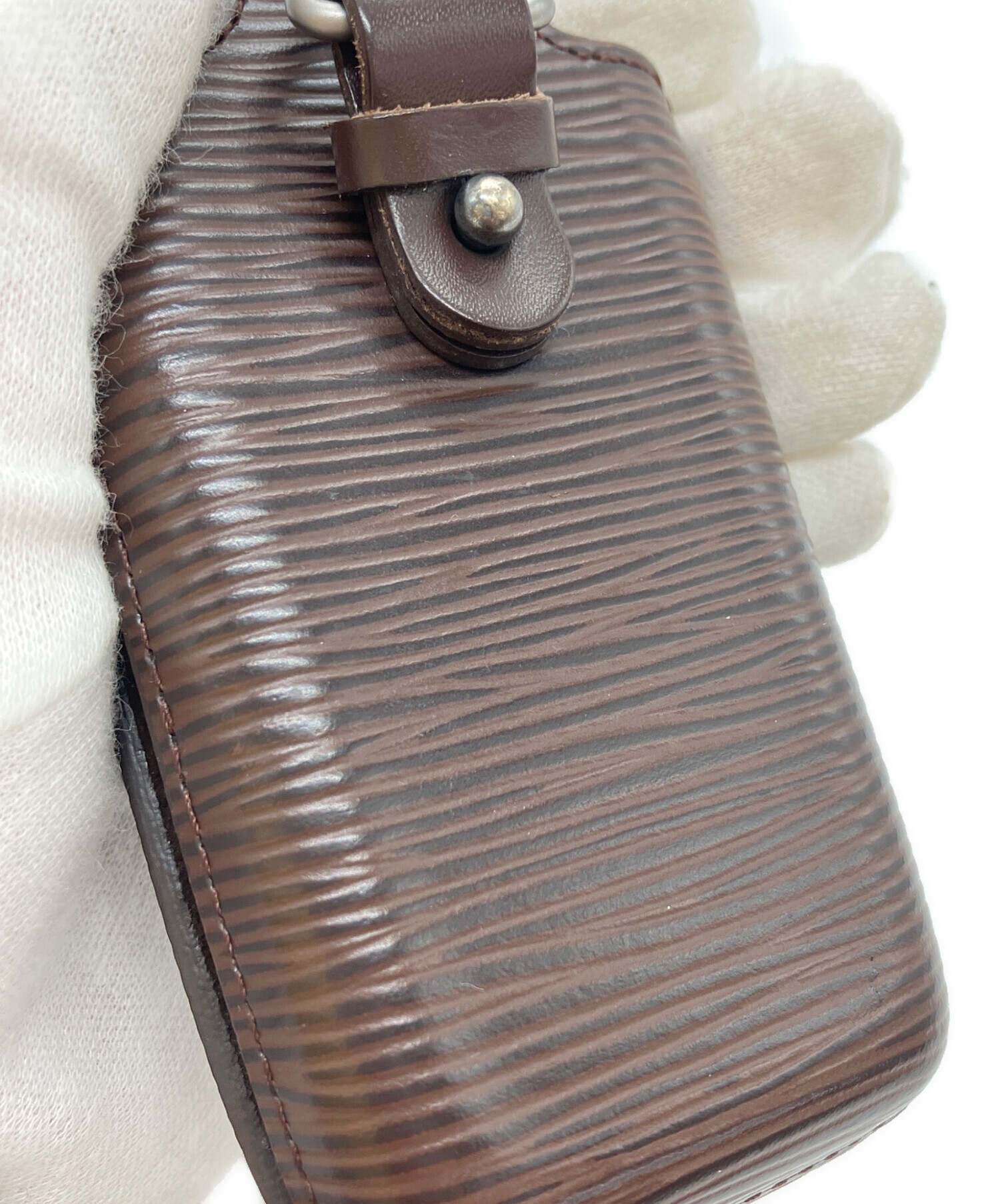 中古・古着通販】LOUIS VUITTON (ルイ ヴィトン) モバイルケース モカ