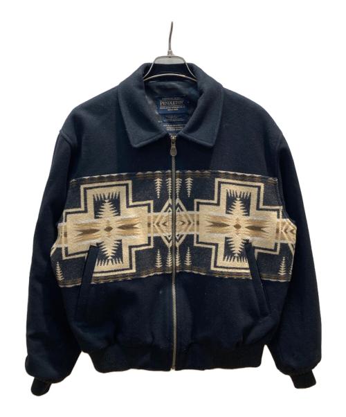 古着 PENDLETON ウールジャケット 古着 70s Pendleton レトロ チェック ウール テーラード ジャケット M