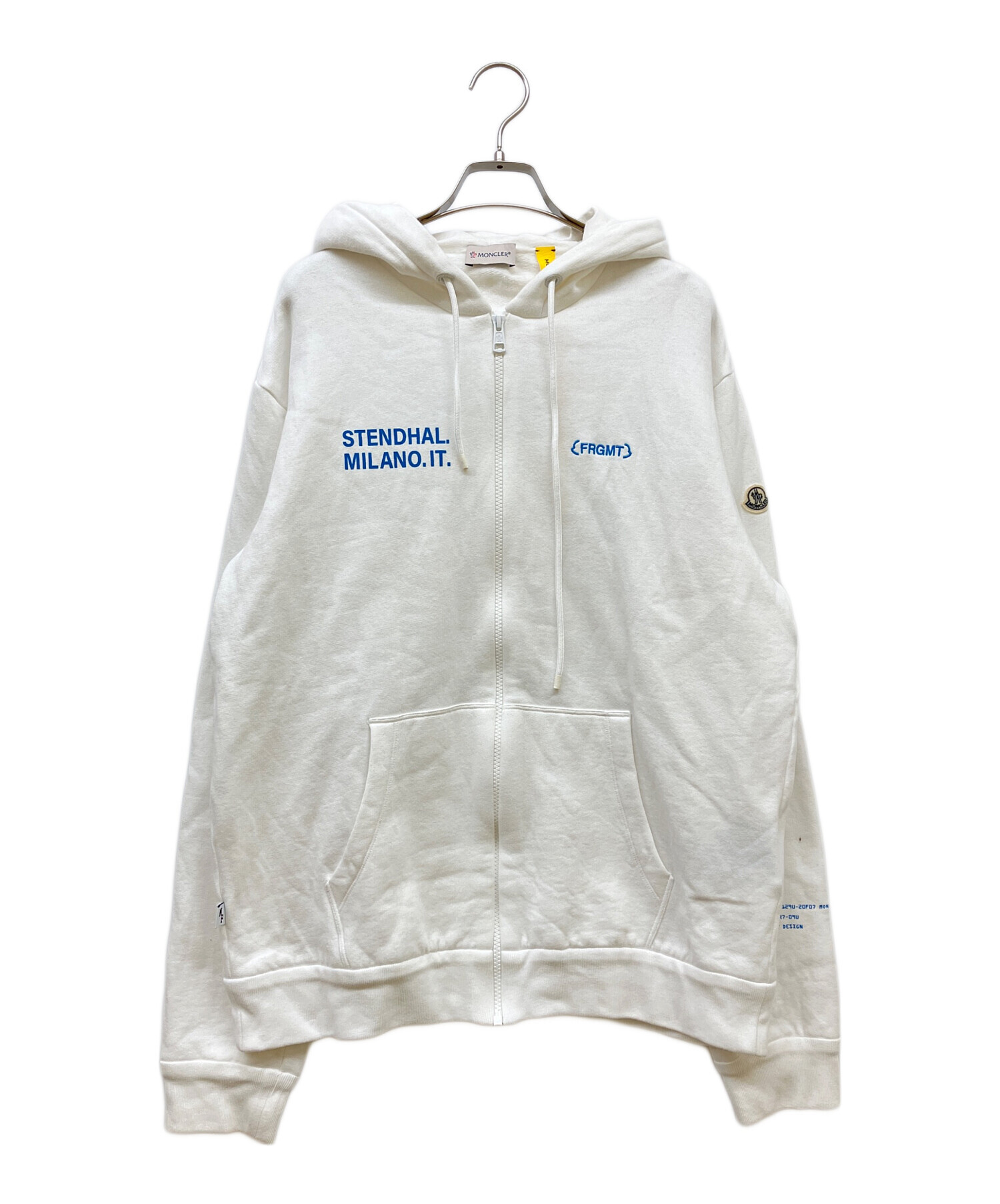 未使用 MONCLER×FRGMTモンクレール ×フラグメント パーカー L 黒 中古・古着通販】MONCLER (モンクレール) FRAGMENT DESIGN