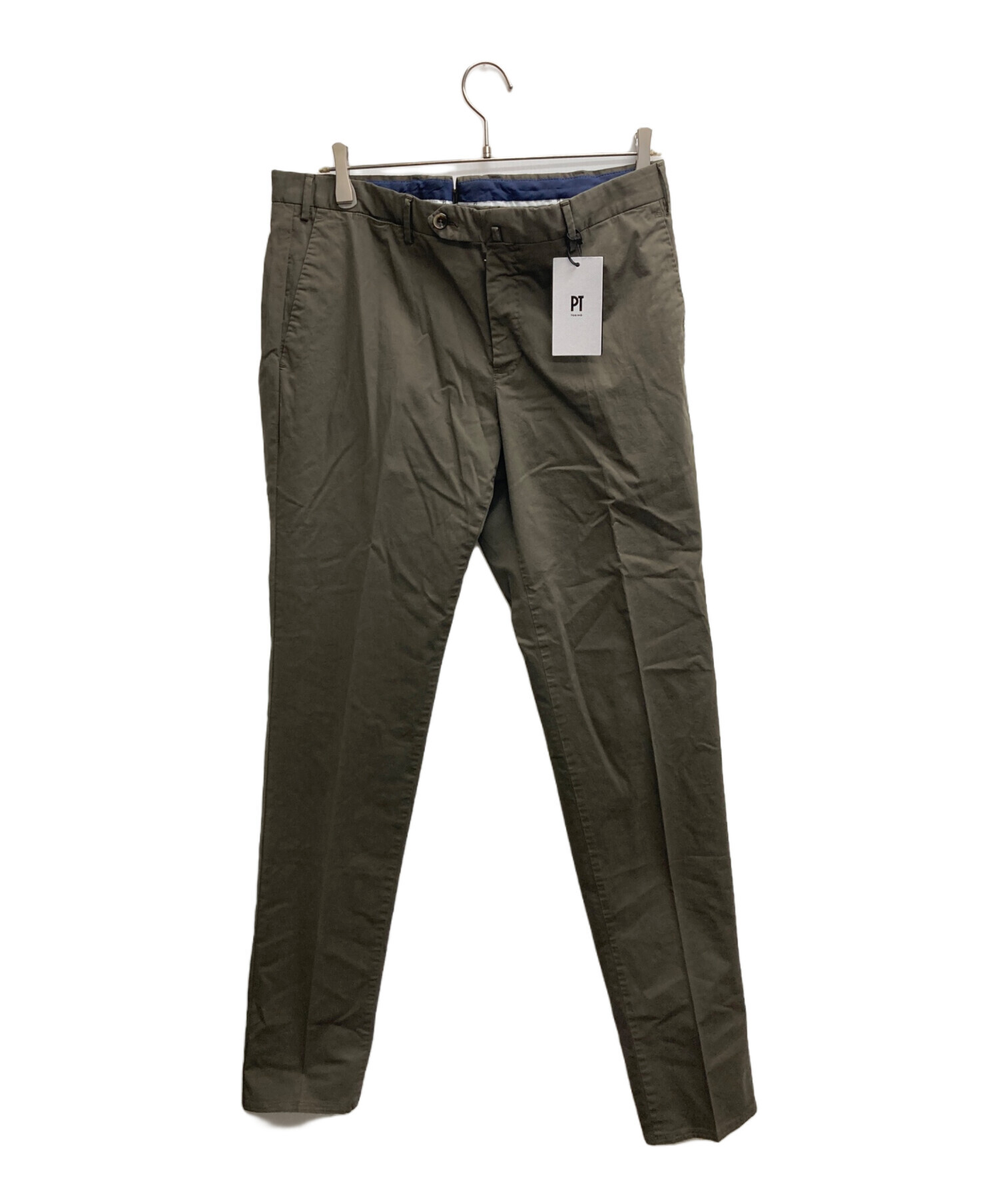 未使用品 PTトリノ SKINNY FIT コットンスラックス 42サイズ 未使用品 PTトリノ SKINNY FIT コットンスラックス 42サイズ 未使用品