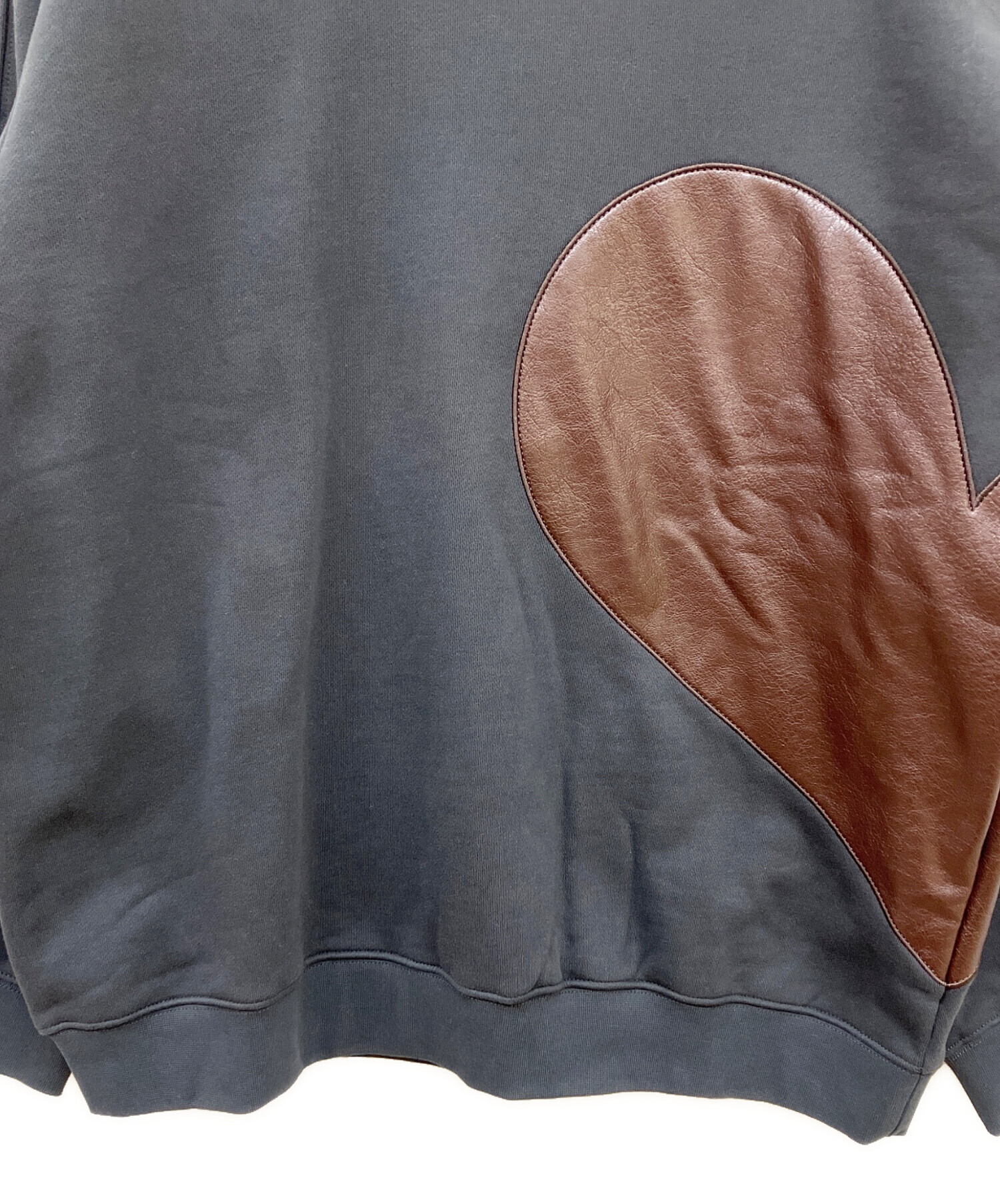 中古・古着通販】NKNIT (ンニット) Heart Pattern Pullover Sweat