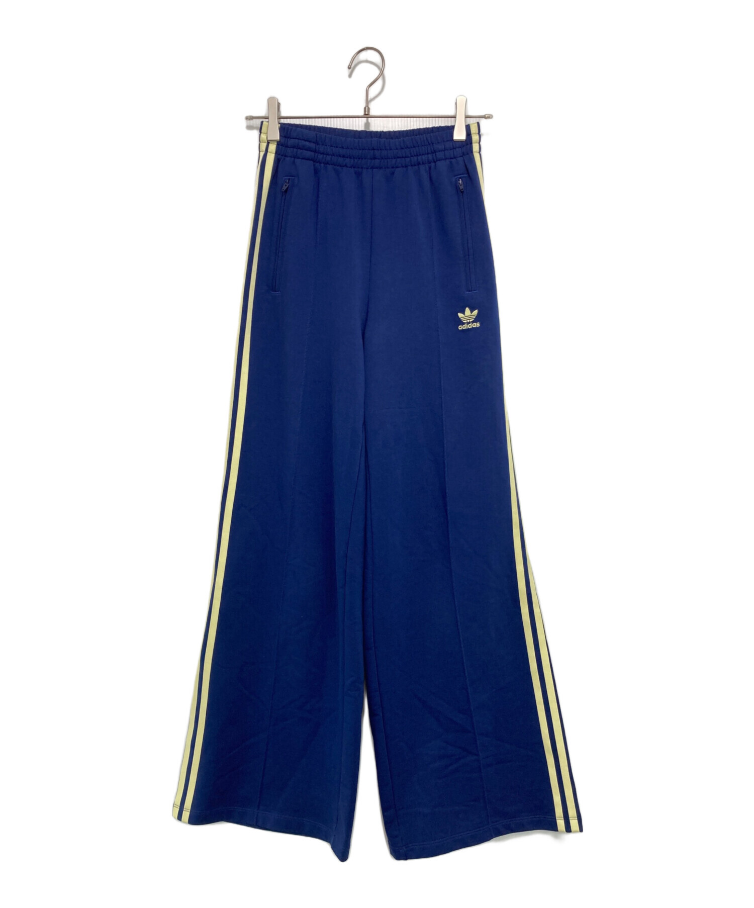 中古・古着通販】adidas (アディダス) ルーズトラックパンツ ネイビー