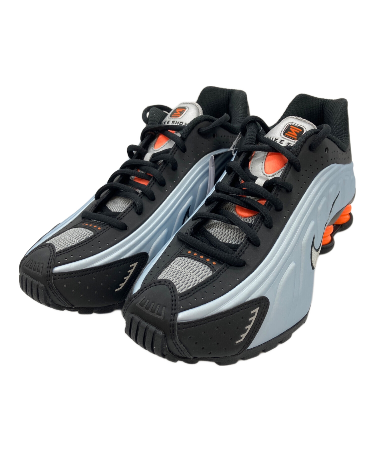 中古・古着通販】NIKE (ナイキ) SHOX R4 シルバー サイズ:24.5cm 未 