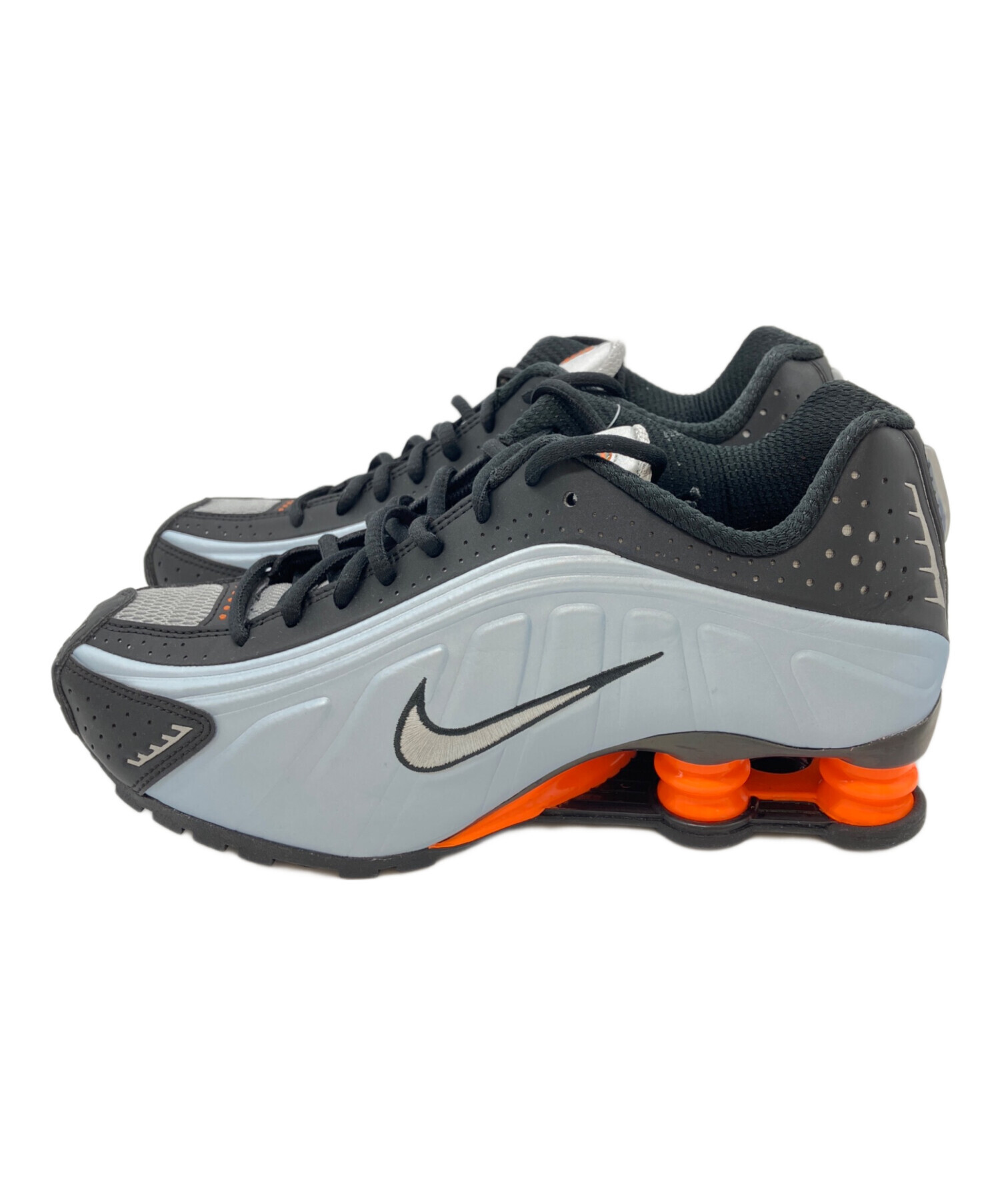 中古・古着通販】NIKE (ナイキ) SHOX R4 シルバー サイズ:24.5cm 未