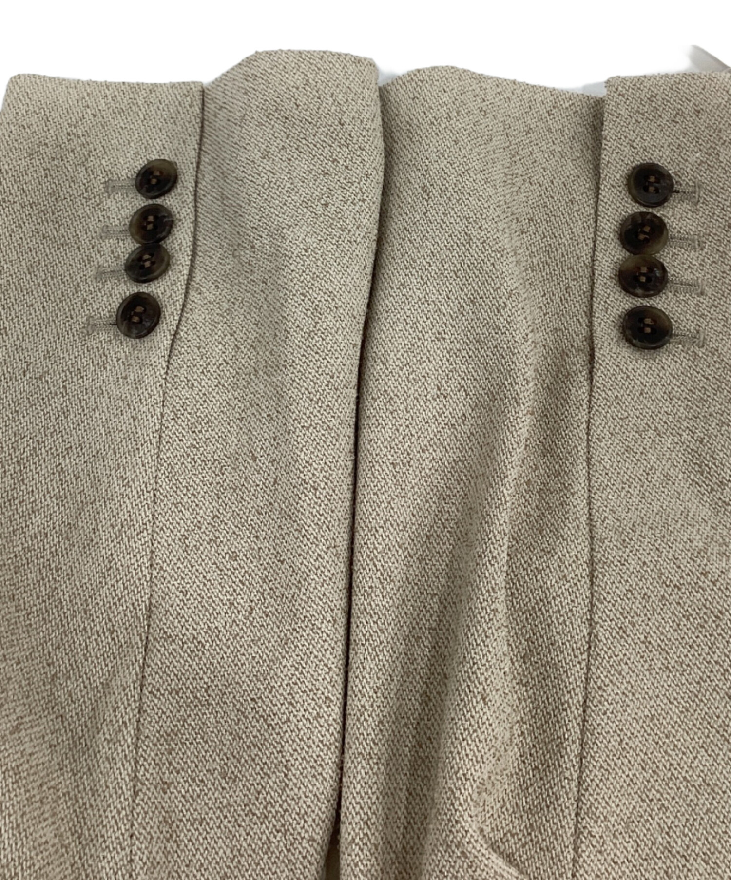 中古・古着通販】IENA (イエナ) ノーカラーツイードジャケット