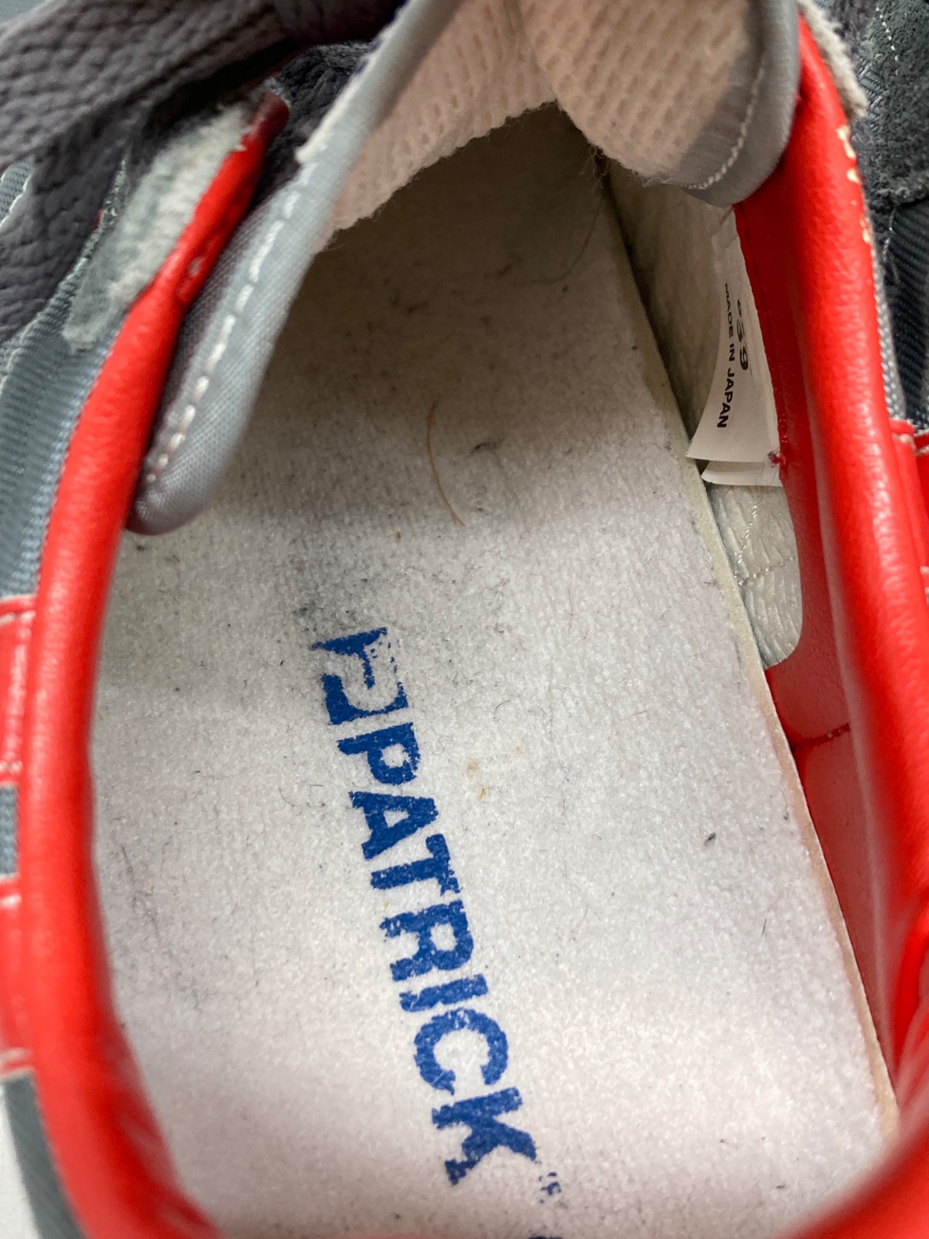 中古・古着通販】PATRICK (パトリック) スニーカー グレー サイズ:39
