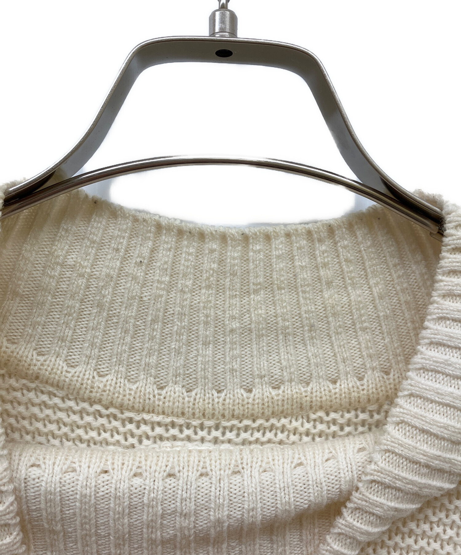 中古・古着通販】ISSEY MIYAKE (イッセイミヤケ) ポンチョニット