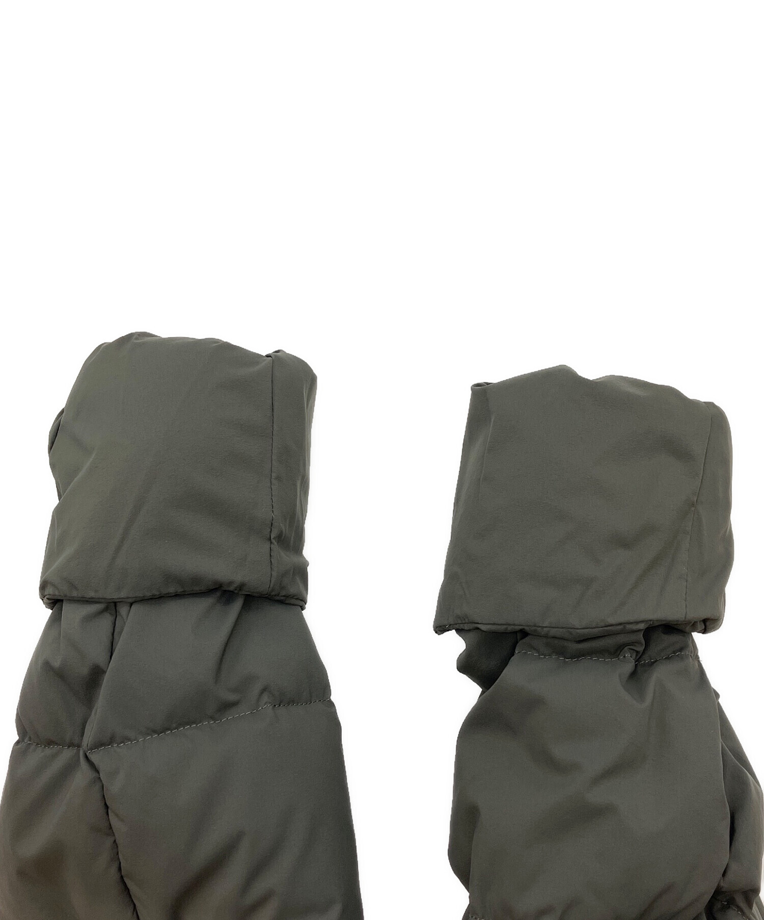 タトラス CORTINA ダウンジャケット 異素材切替 ナイロン グレー 03 中古・古着通販】TATRAS (タトラス) ナイロンウール切替ダウン