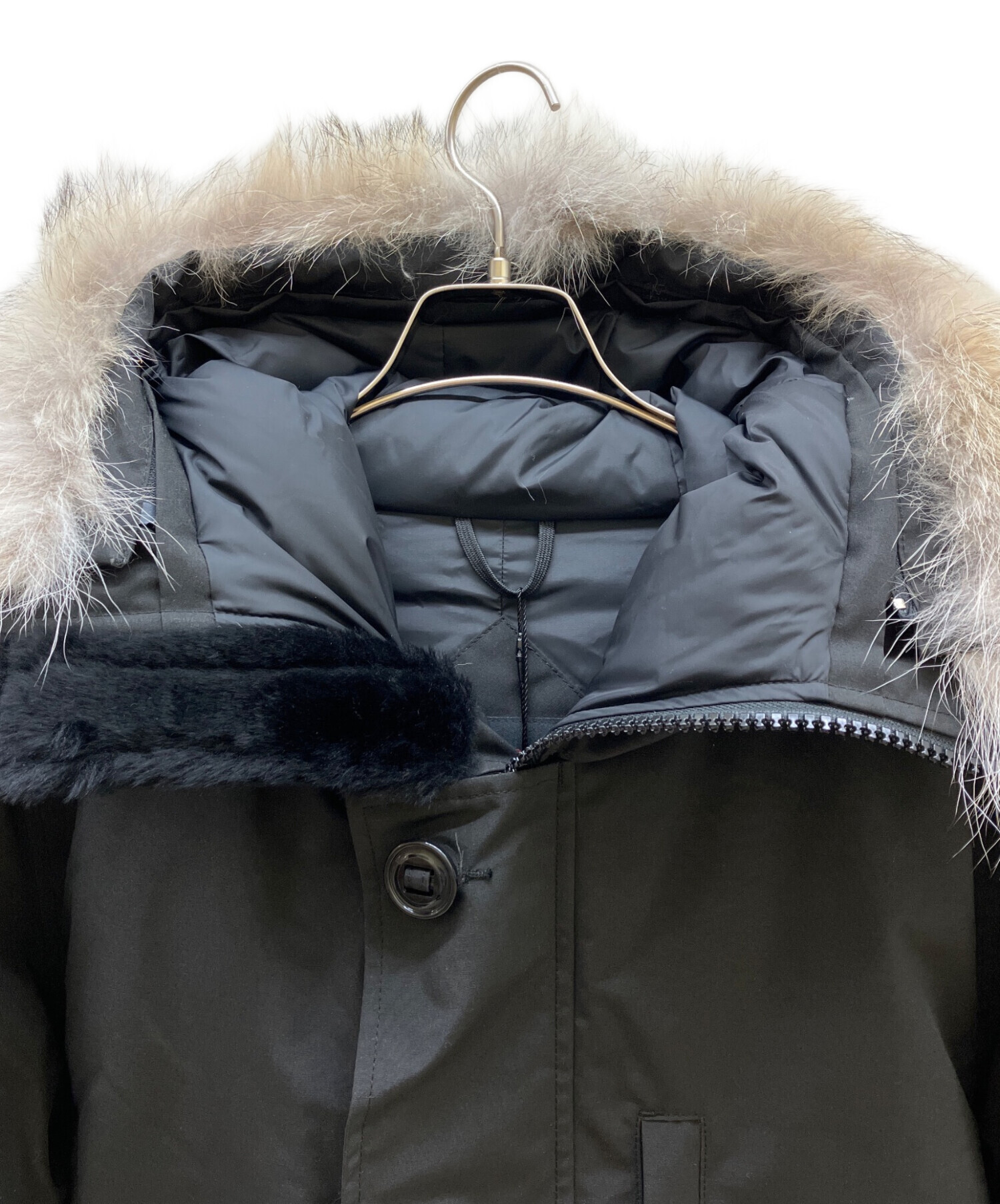 中古・古着通販】CANADA GOOSE (カナダグース) JASPER PARKA ブラック 
