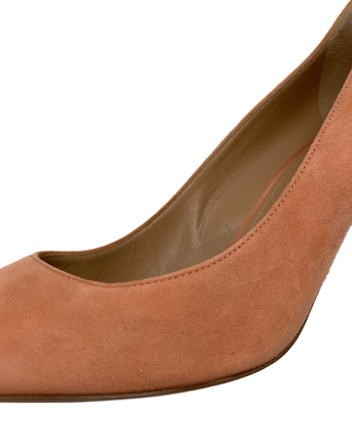 中古・古着通販】PELLICO (ペリーコ) スウェードヒールパンプス ピンク