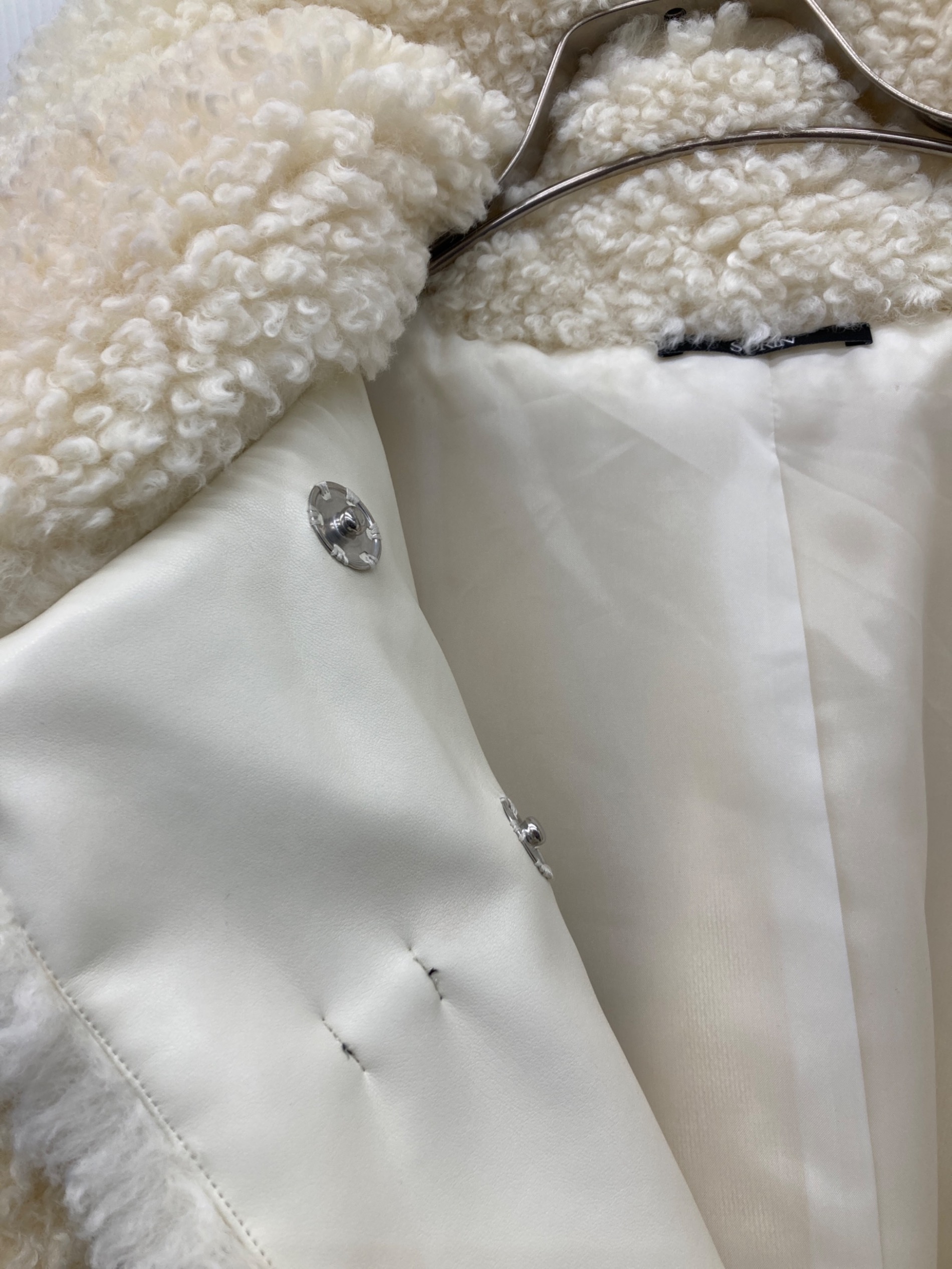 中古・古着通販】sorin (ソリン) Synthetic Fur Lace-up Cardigan 
