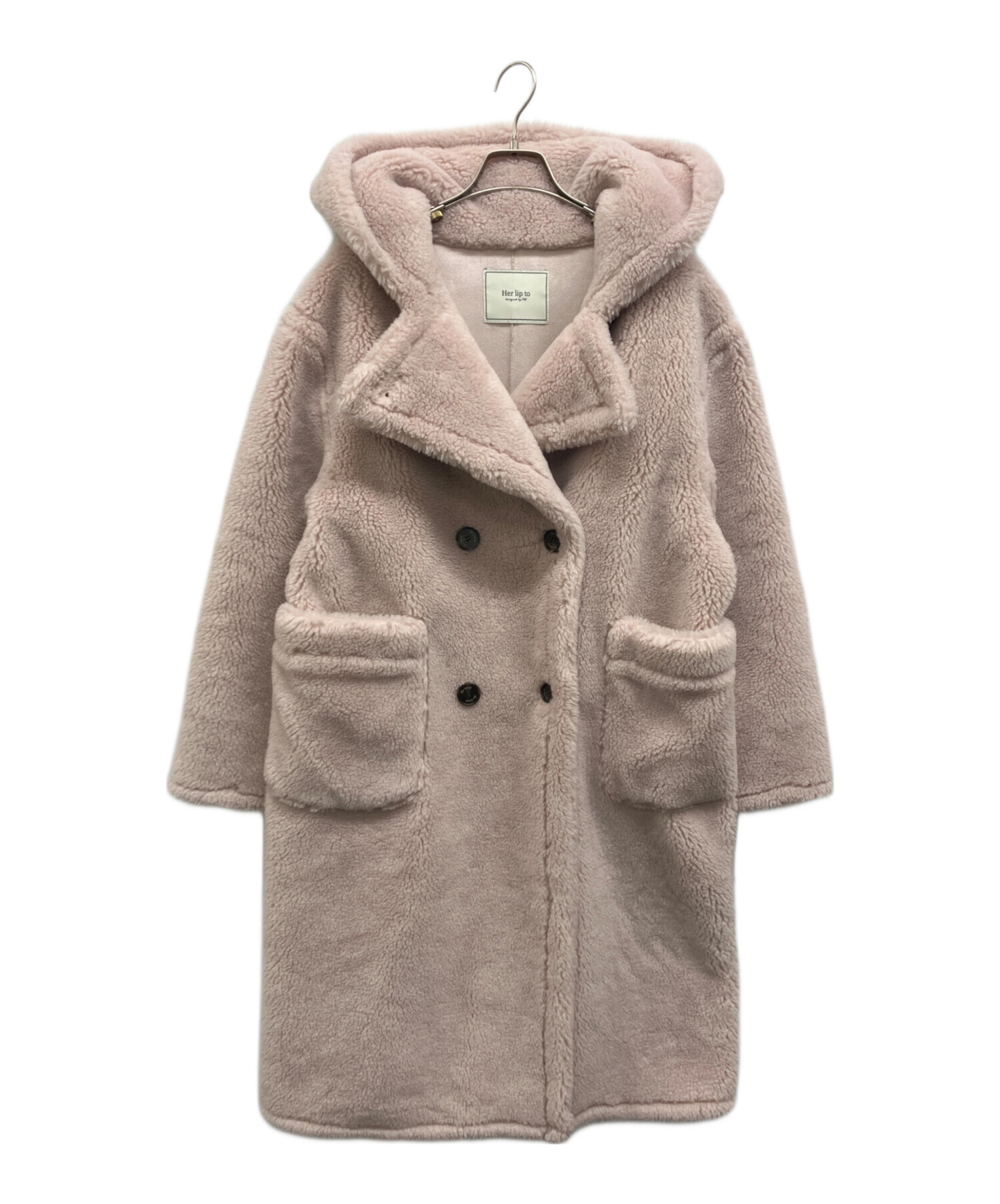 中古・古着通販】HER LIP TO (ハーリップトゥ) Fleur Shearling Boa