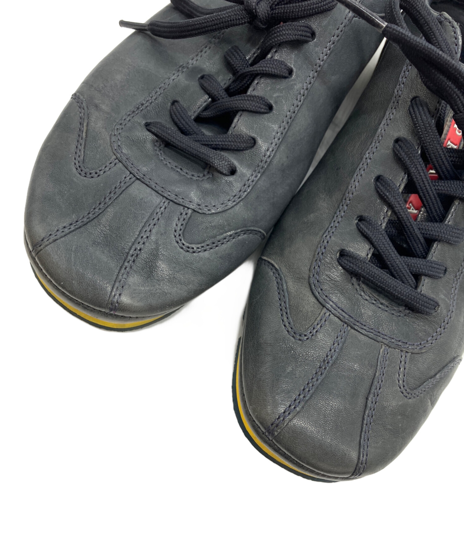 中古・古着通販】PRADA SPORTS (プラダスポーツ) レザースニーカー