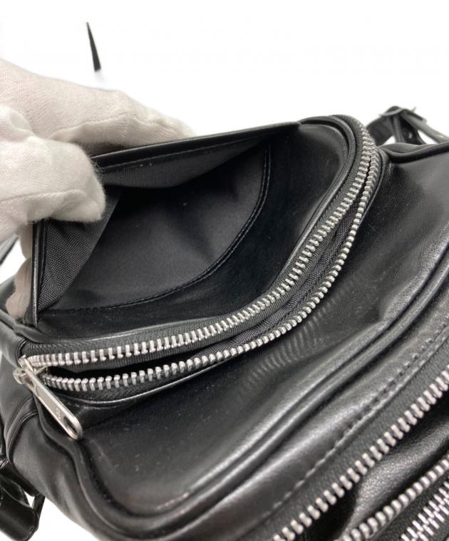 【専用ページ】未使用　COMME des GARSONS レザーバッグ　ブラック 中古・古着通販】COMME des GARCONS (コムデギャルソン) フェイク