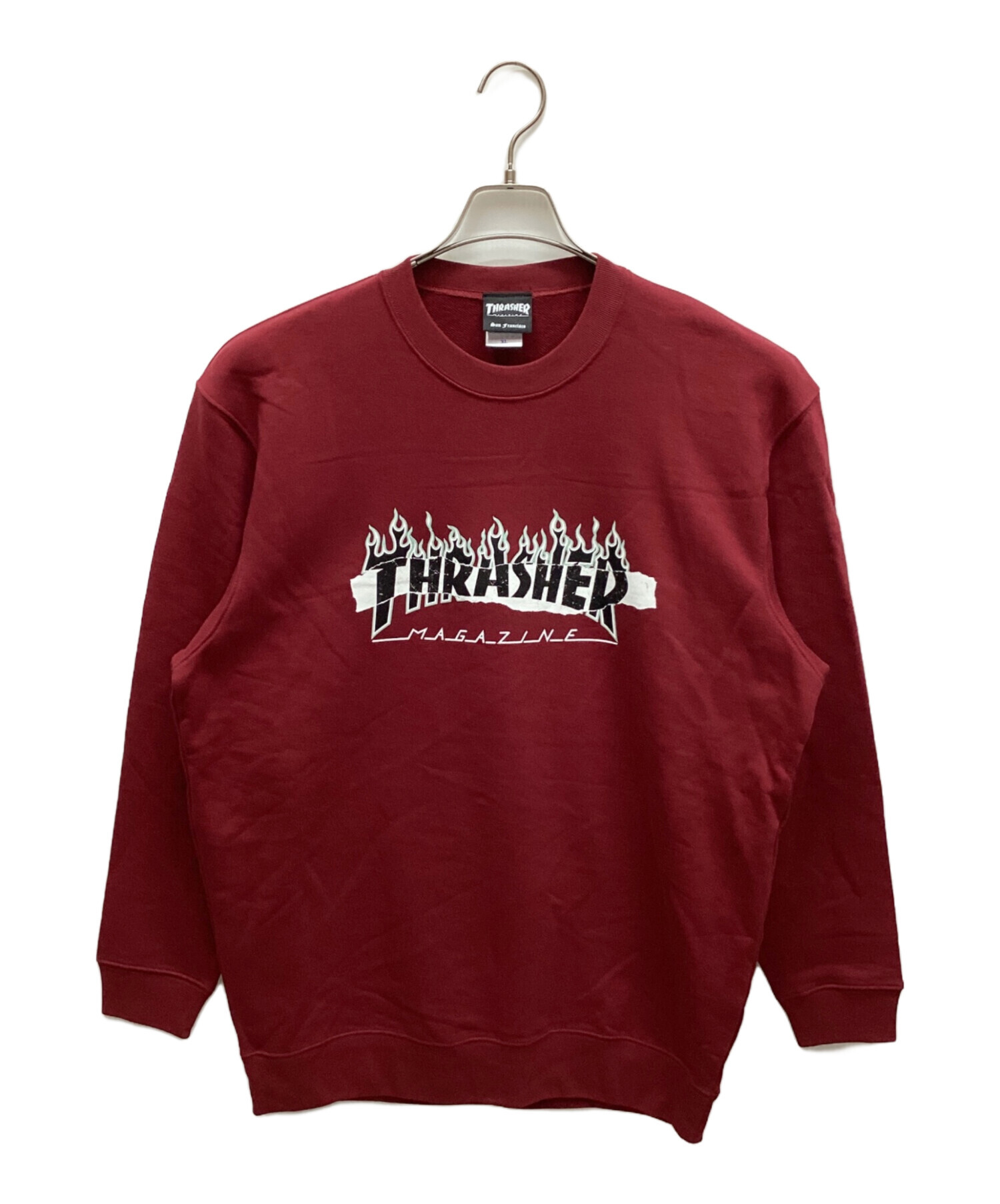 中古・古着通販】THRASHER (スラッシャー) クルーネックスウェット