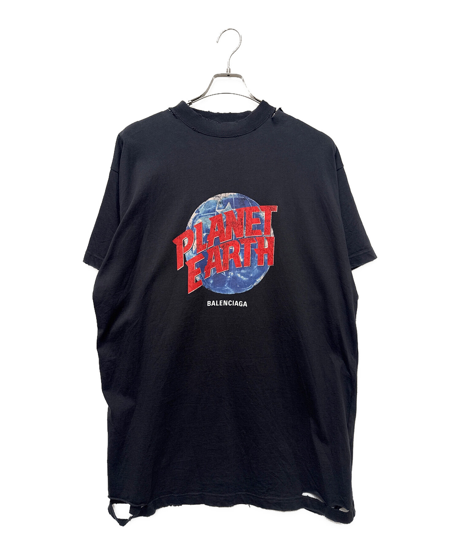 中古・古着通販】BALENCIAGA (バレンシアガ) PRANET EARTH OVERSIZED T