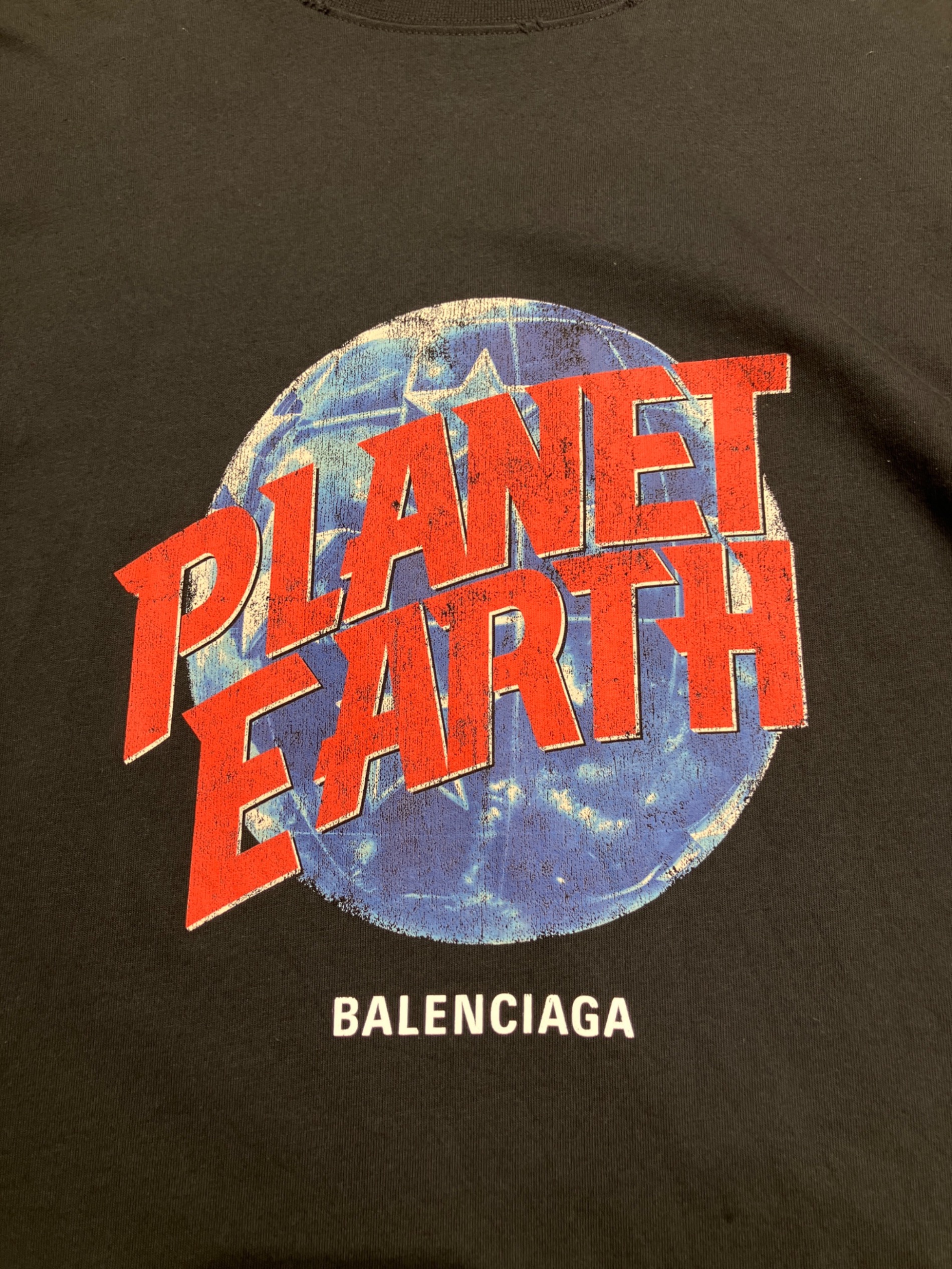 中古・古着通販】BALENCIAGA (バレンシアガ) PRANET EARTH OVERSIZED T 